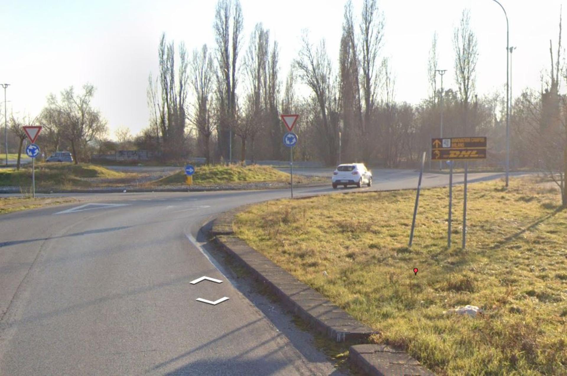 Impianto a S.P. 160 rotatoria  Via San Bovio  Segrate