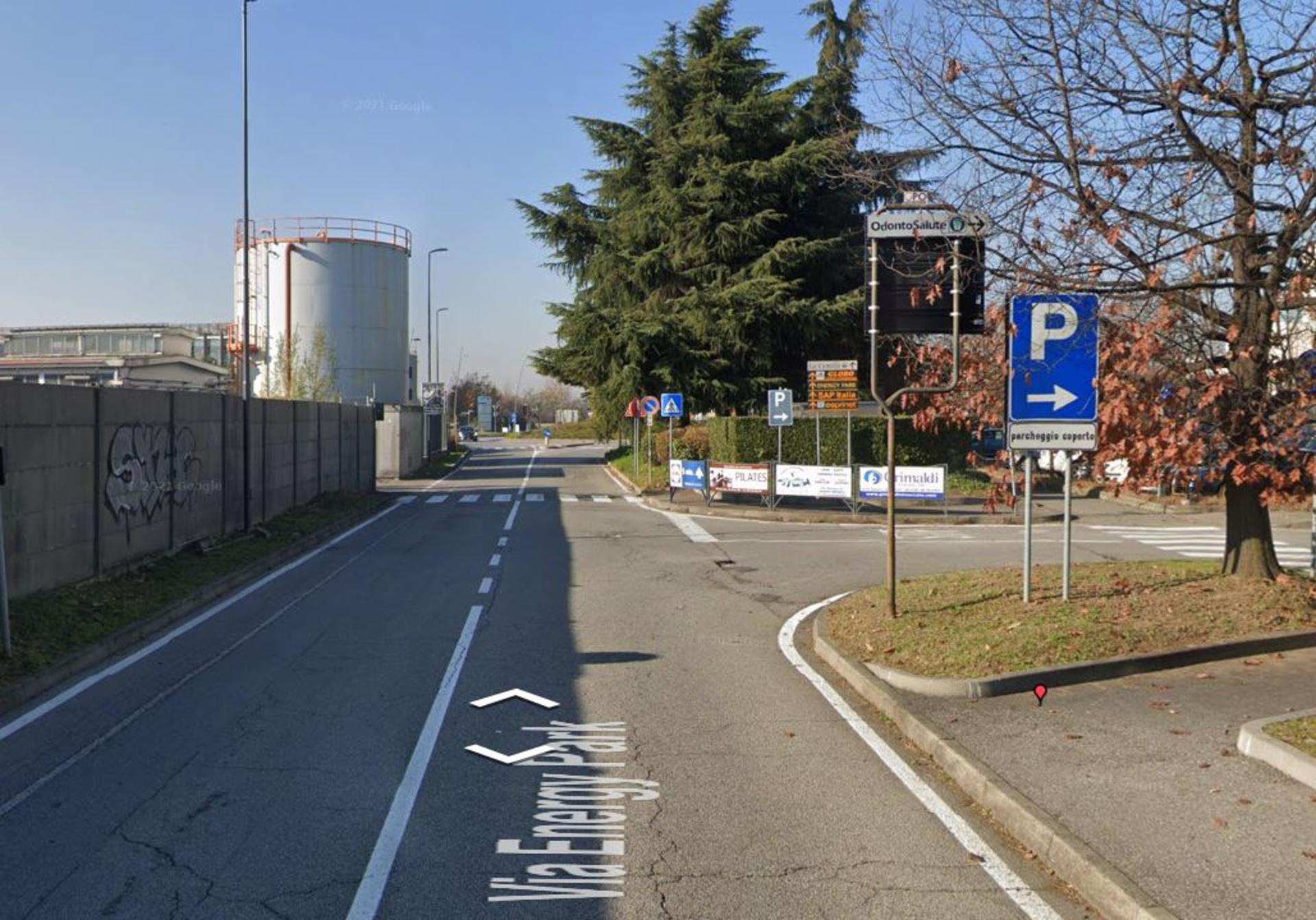 Impianto FRECCE / PREINSEGNE a Vimercate, in zona Geox