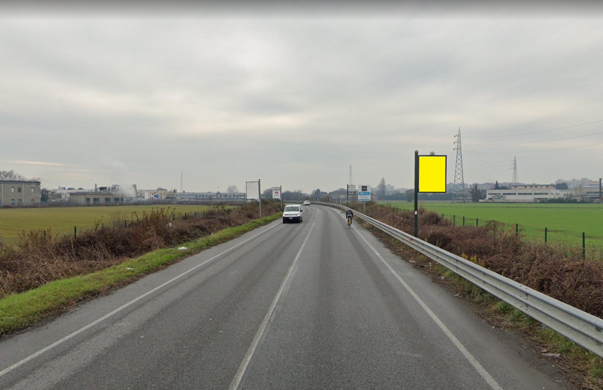 Impianto CARTELLONISTICA a Cassina de' Pecchi, in zona Via Pavia (Cernusco sul Naviglio)