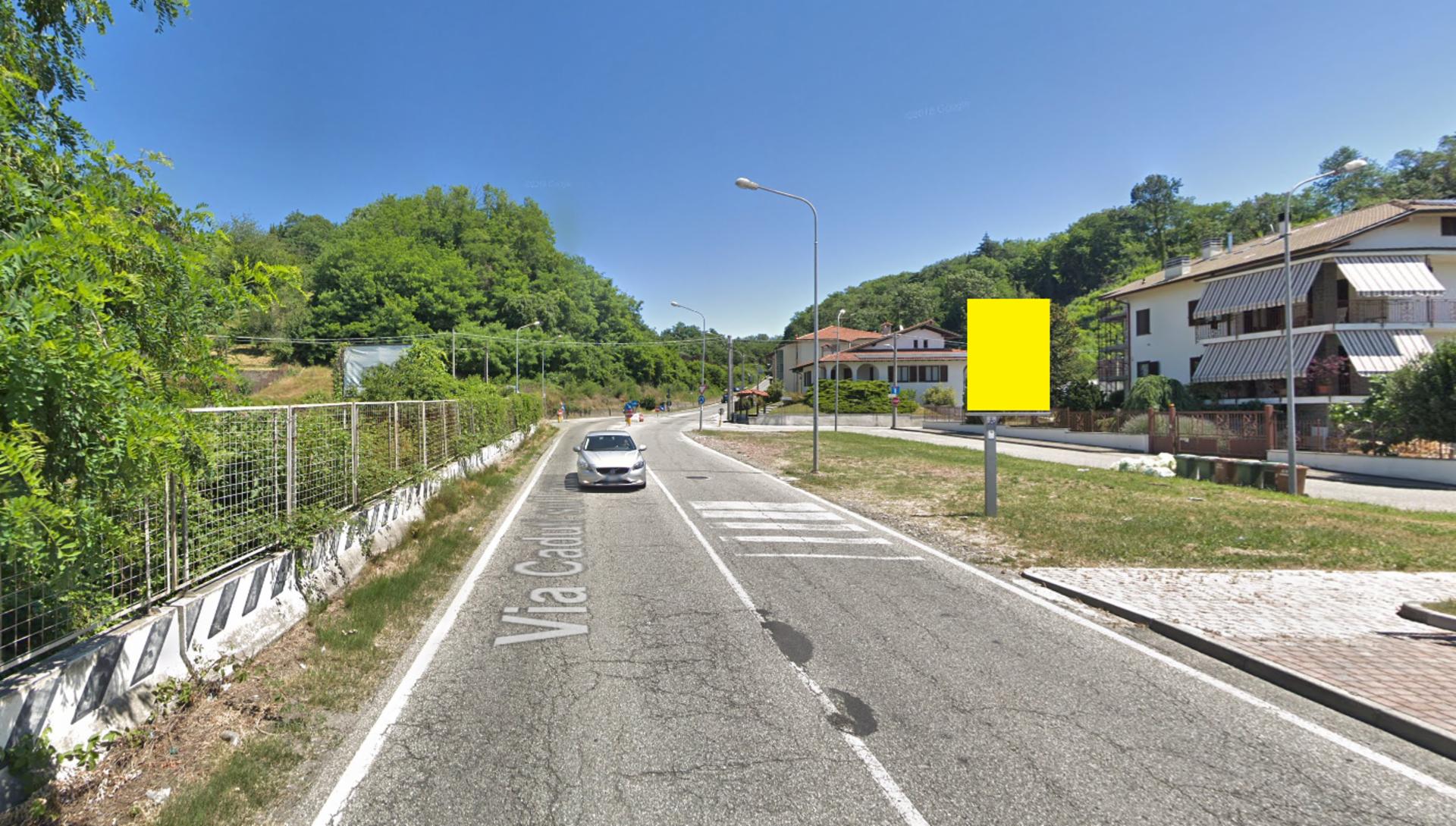 Impianto a S.P. 107 Km. 0+253/dx  Romagnano Sesia