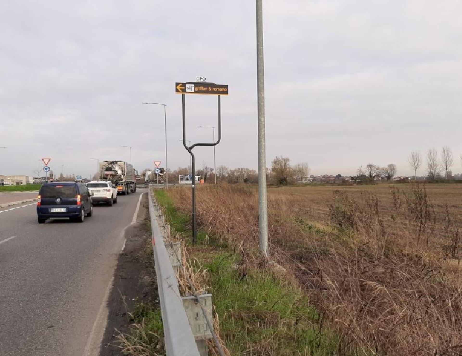 Impianto FRECCE / PREINSEGNE a Melzo, in zona Q8