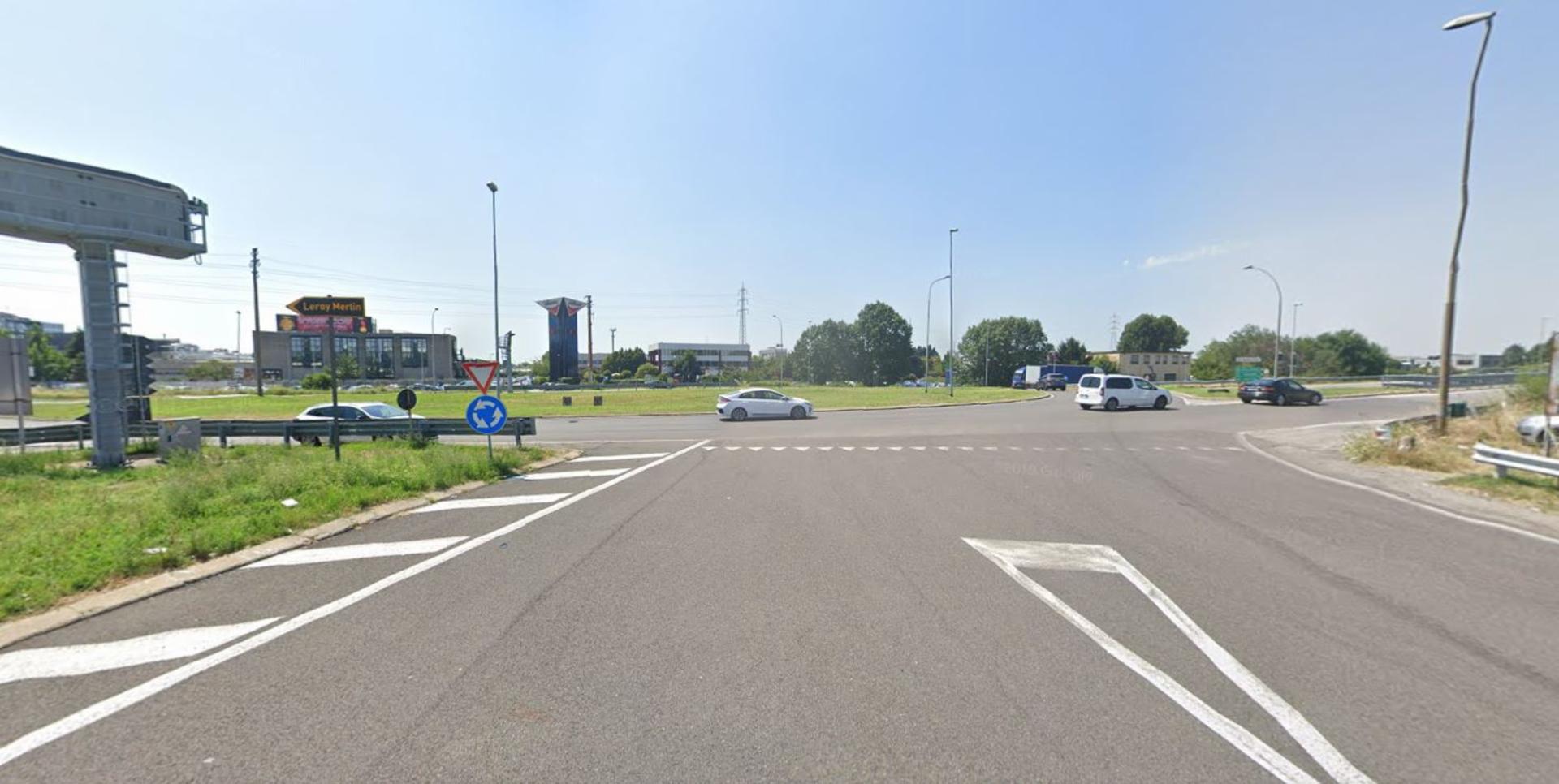Impianto a Uscita Autostrada A4 direzione Venezia  Agrate Brianza