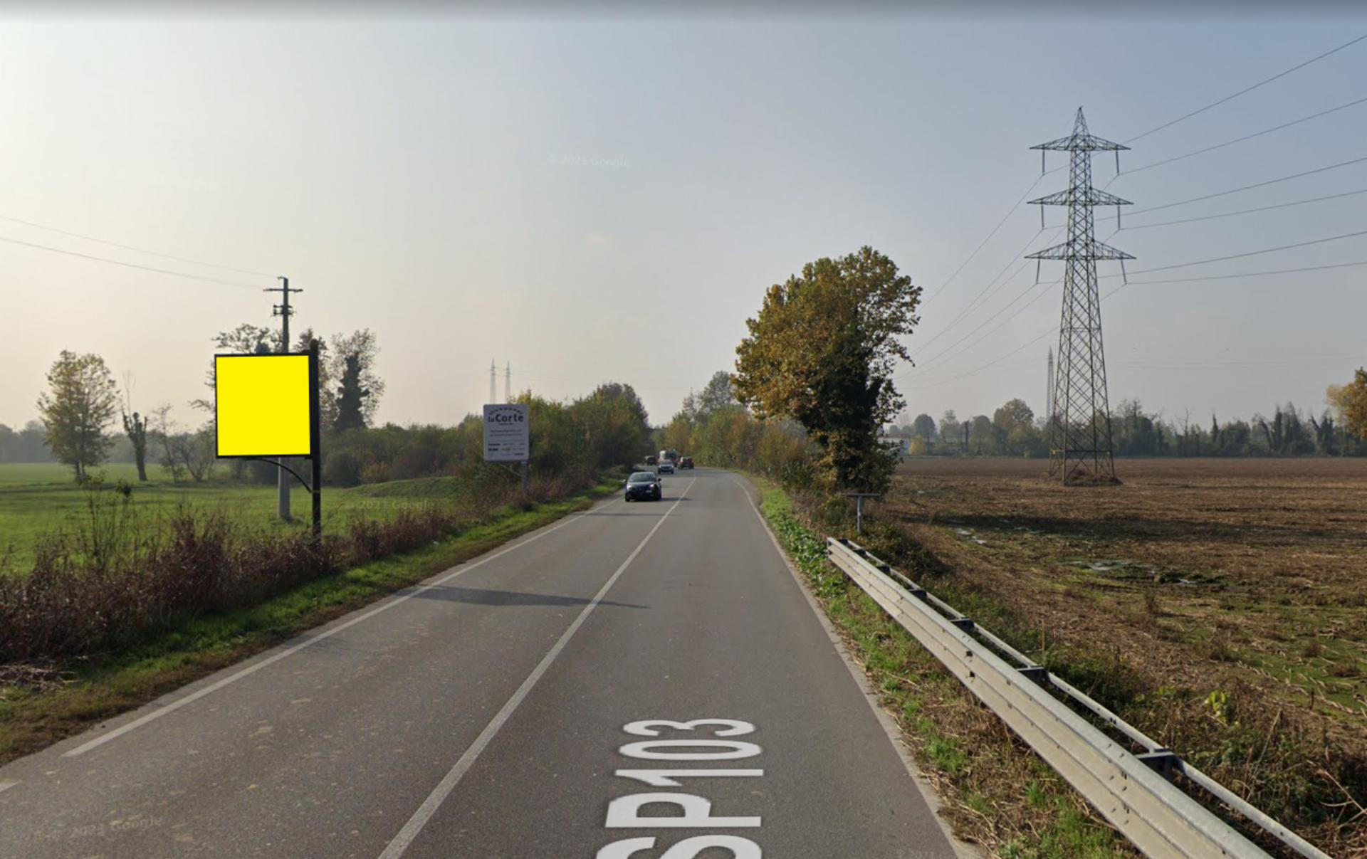 Impianto CARTELLONISTICA a Pozzuolo Martesana, in zona Chiesa di San Francesco