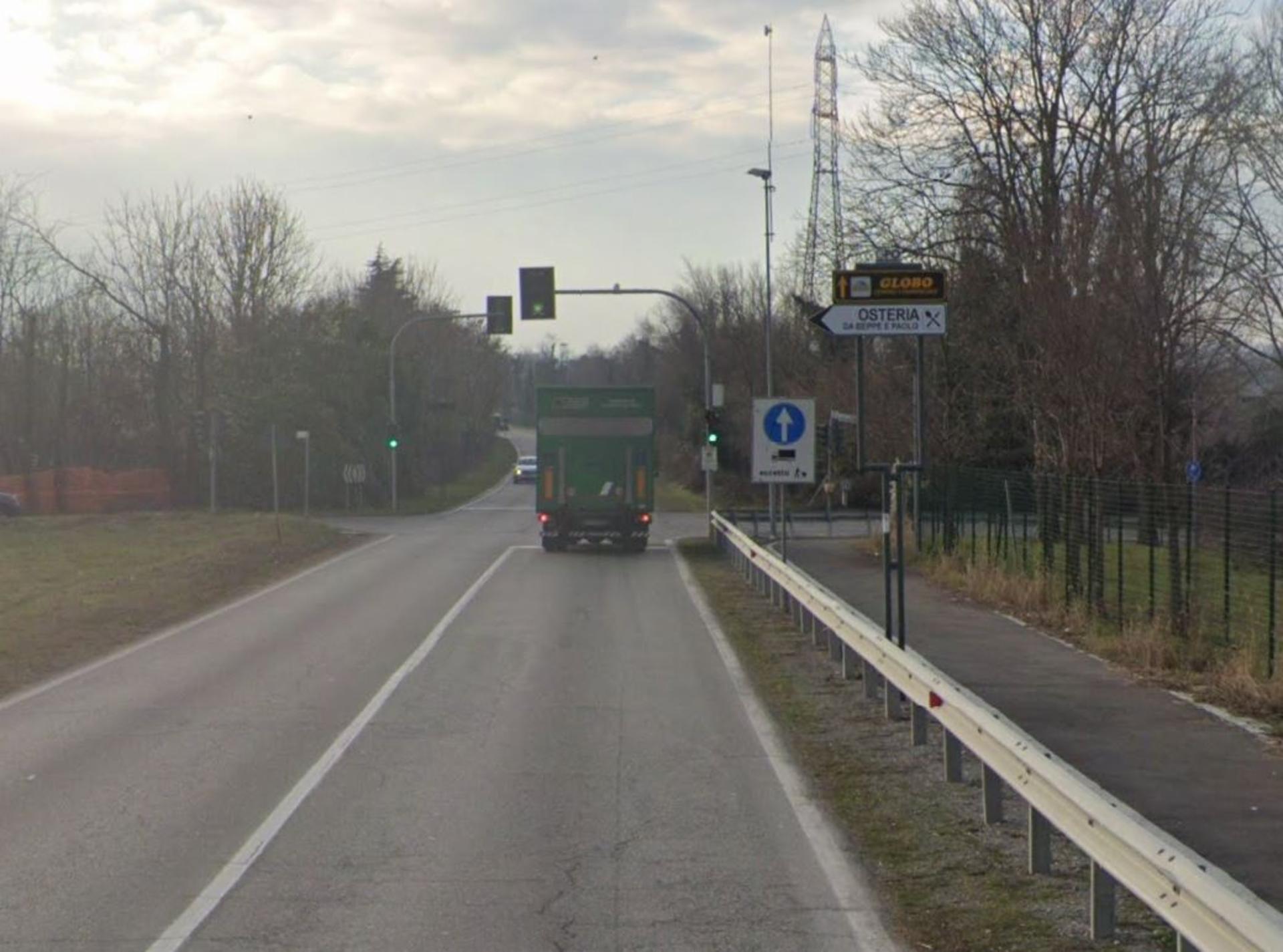 Impianto a S.P. 122 Km. 0+722/sx  Pontirolo Nuovo