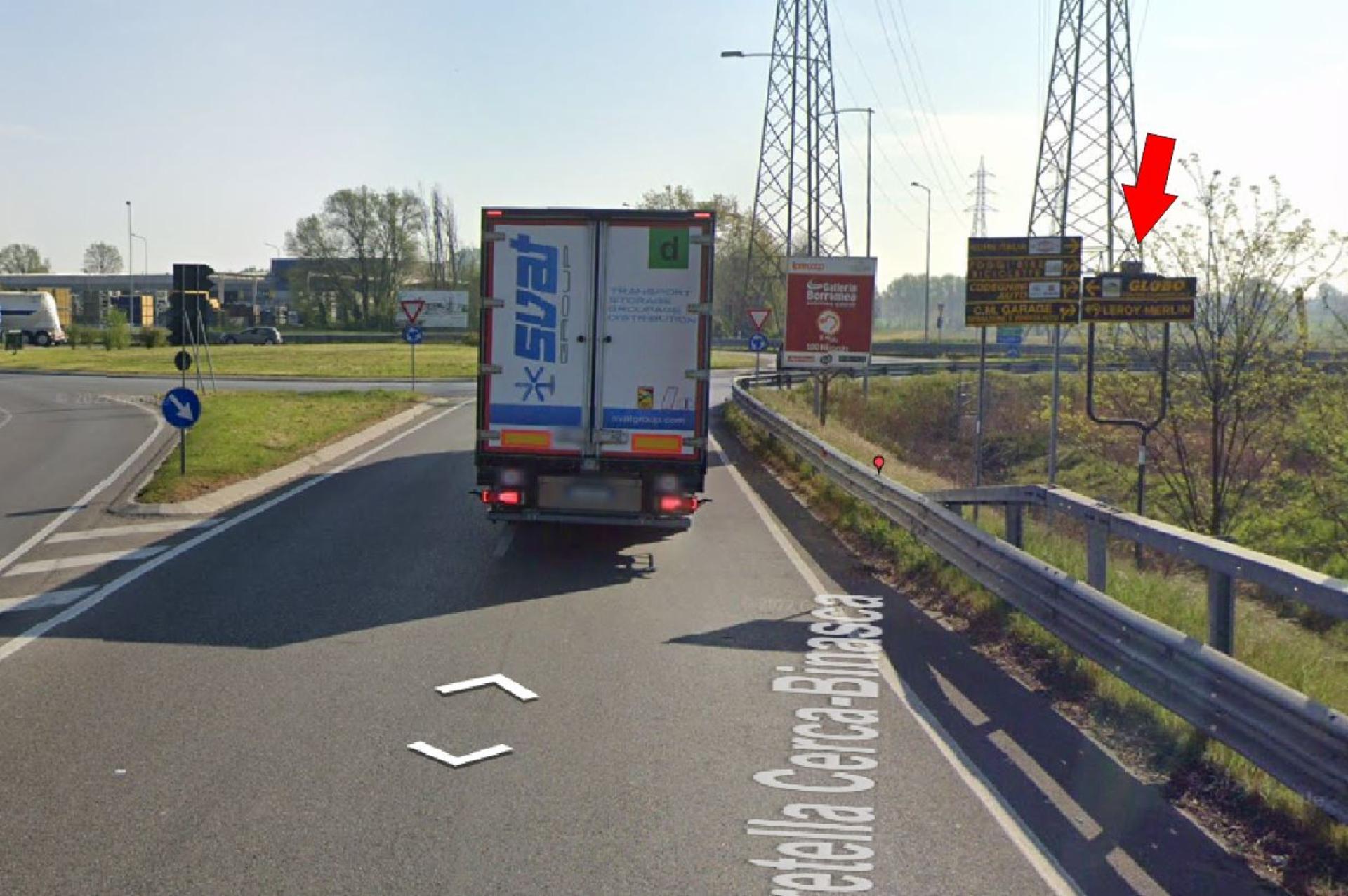 Impianto a S.P. 39 Dir Km. 0+030/sx  Colturano