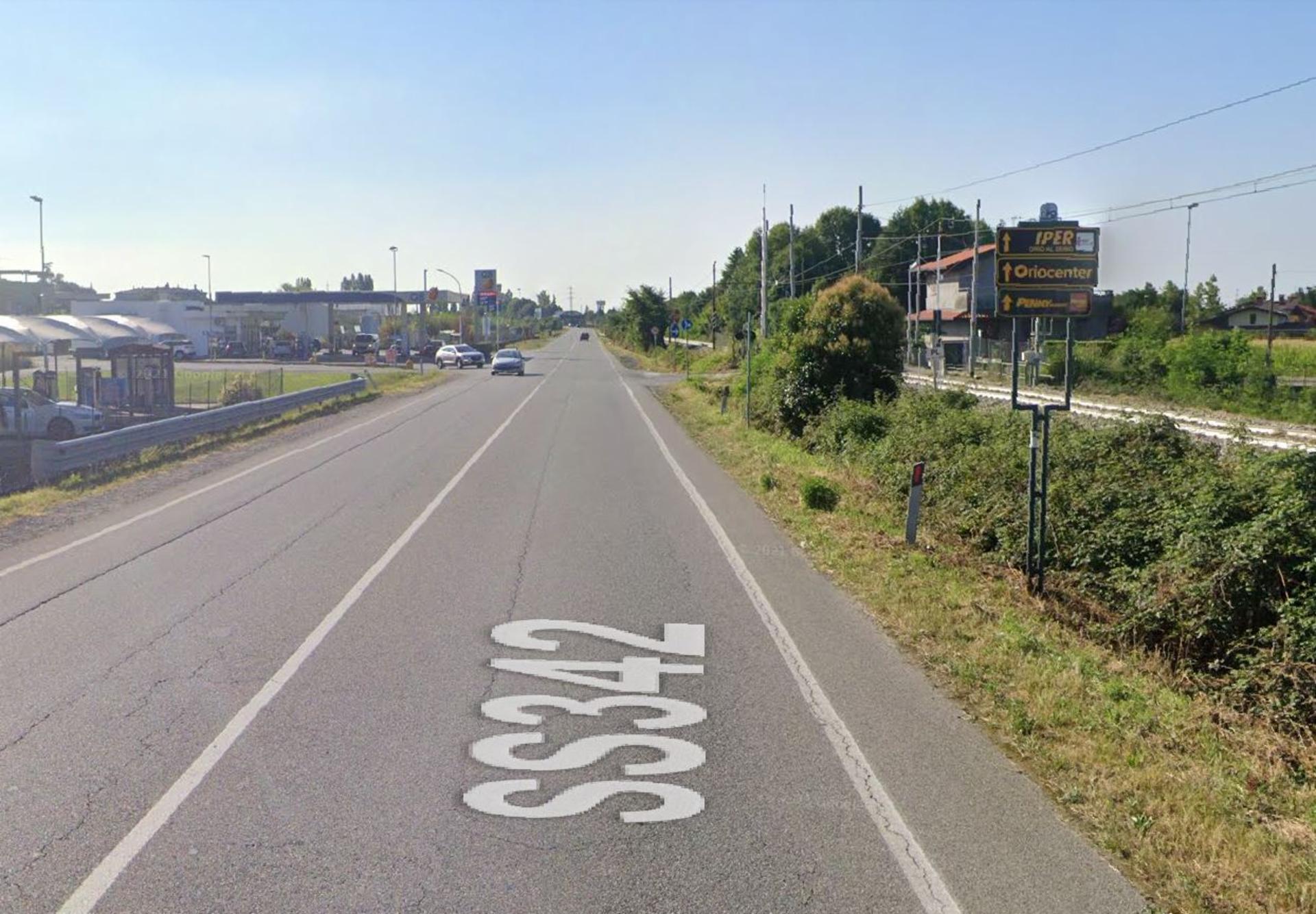 Impianto a EX S.S. 342 Km. 9+162/sx  Ponte San Pietro