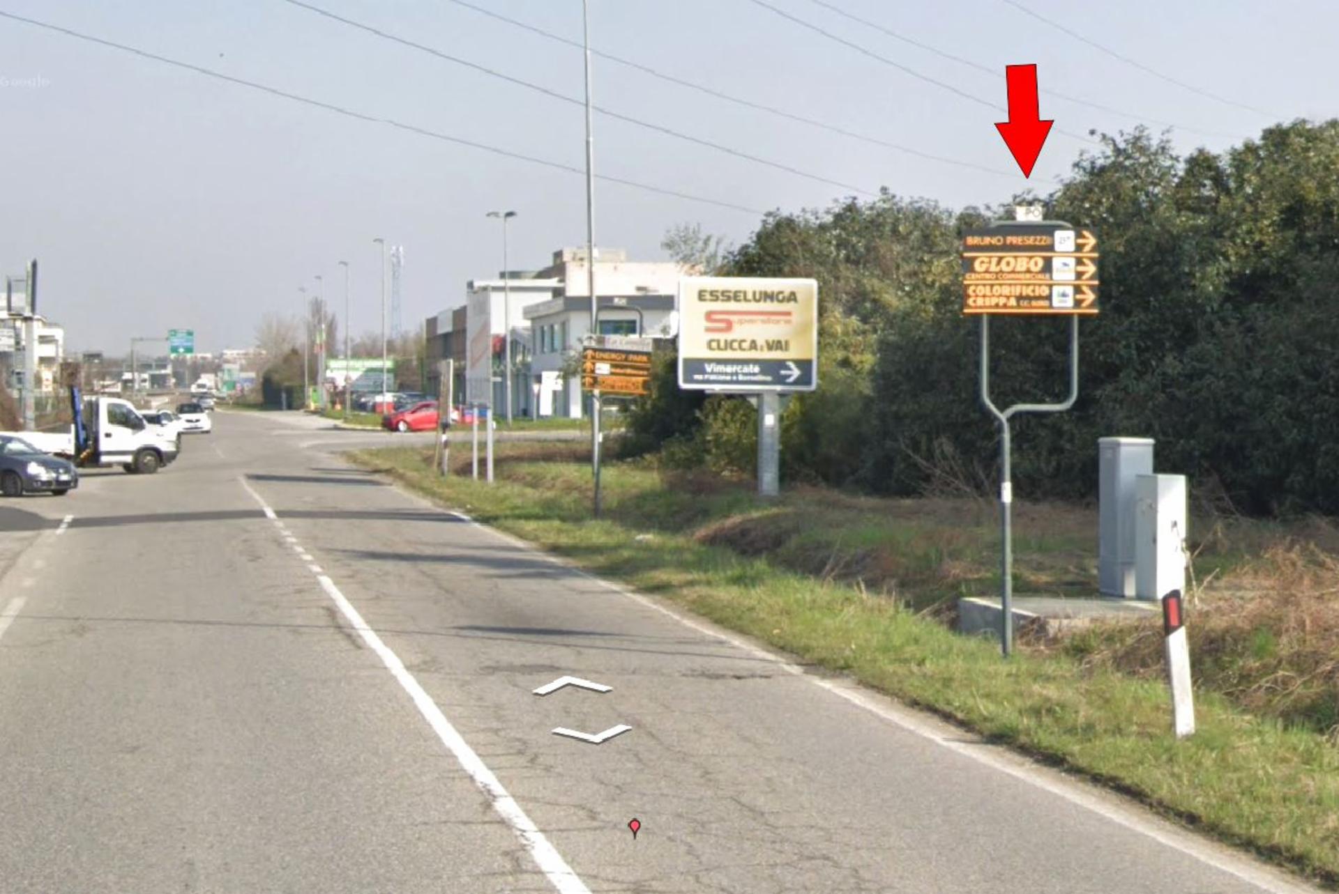 Impianto FRECCE / PREINSEGNE a Vimercate, in zona Battery Store