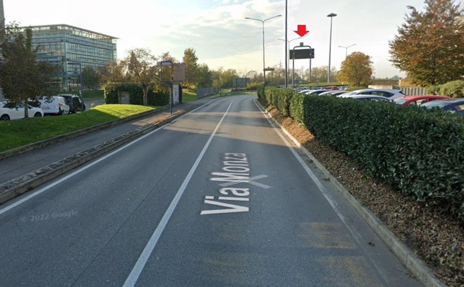 Impianto FRECCE / PREINSEGNE a Vimercate, in zona Il Gigante