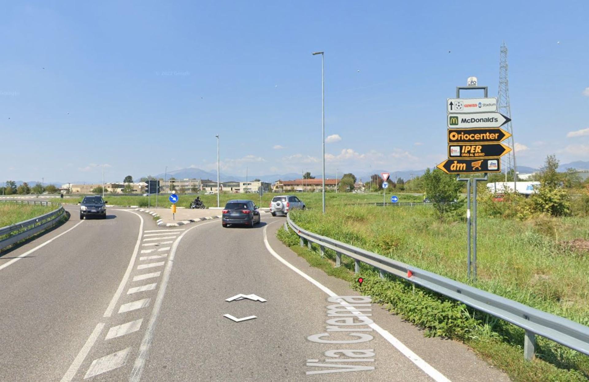 Impianto a EX S.S. 591 Km.  8+433/sx  Zanica
