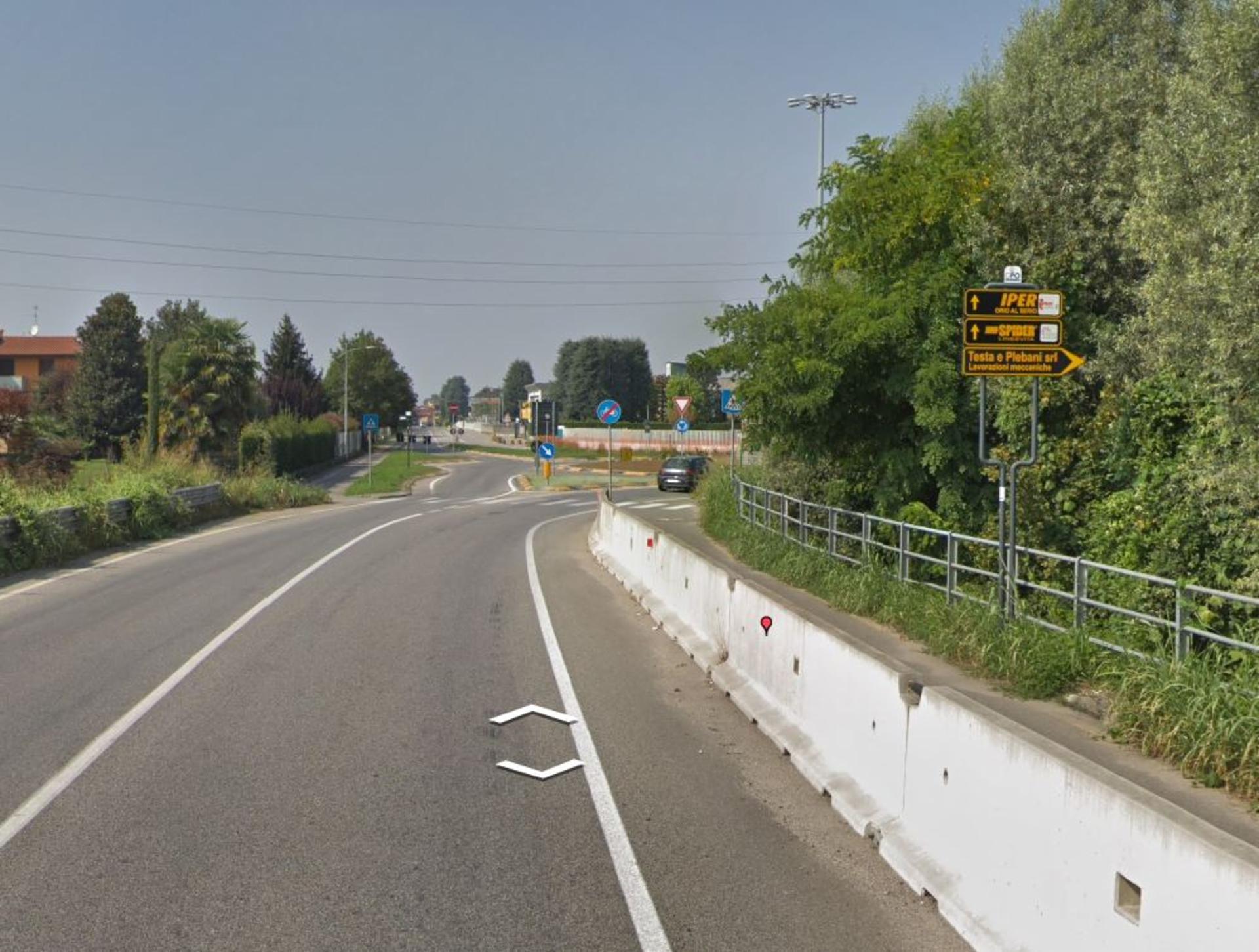 Impianto a EX S.S. 498 Km. 23+214 /sx  Antegnate