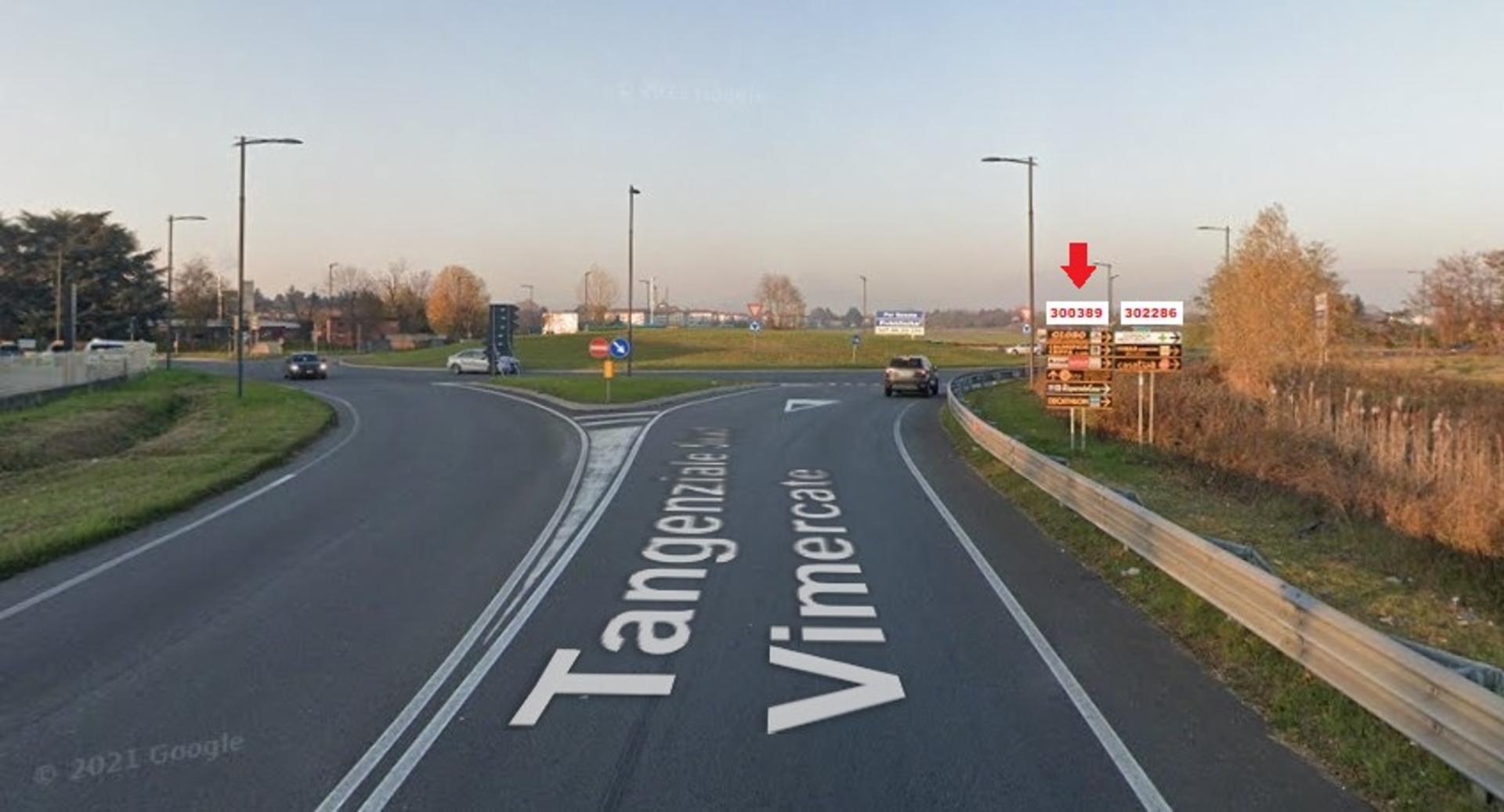 Impianto FRECCE / PREINSEGNE a Vimercate, in zona IIS Einstein