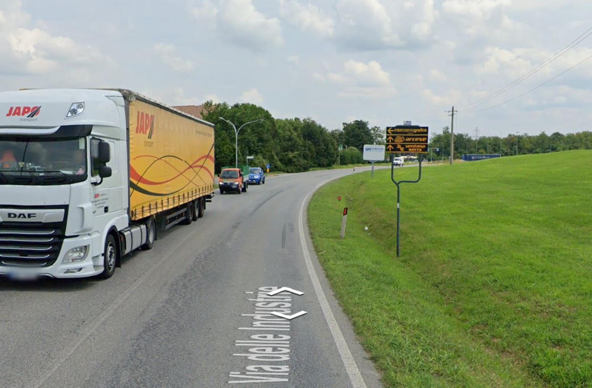 Impianto a S.P. 245 LKm. 3+050/dx  Basiano