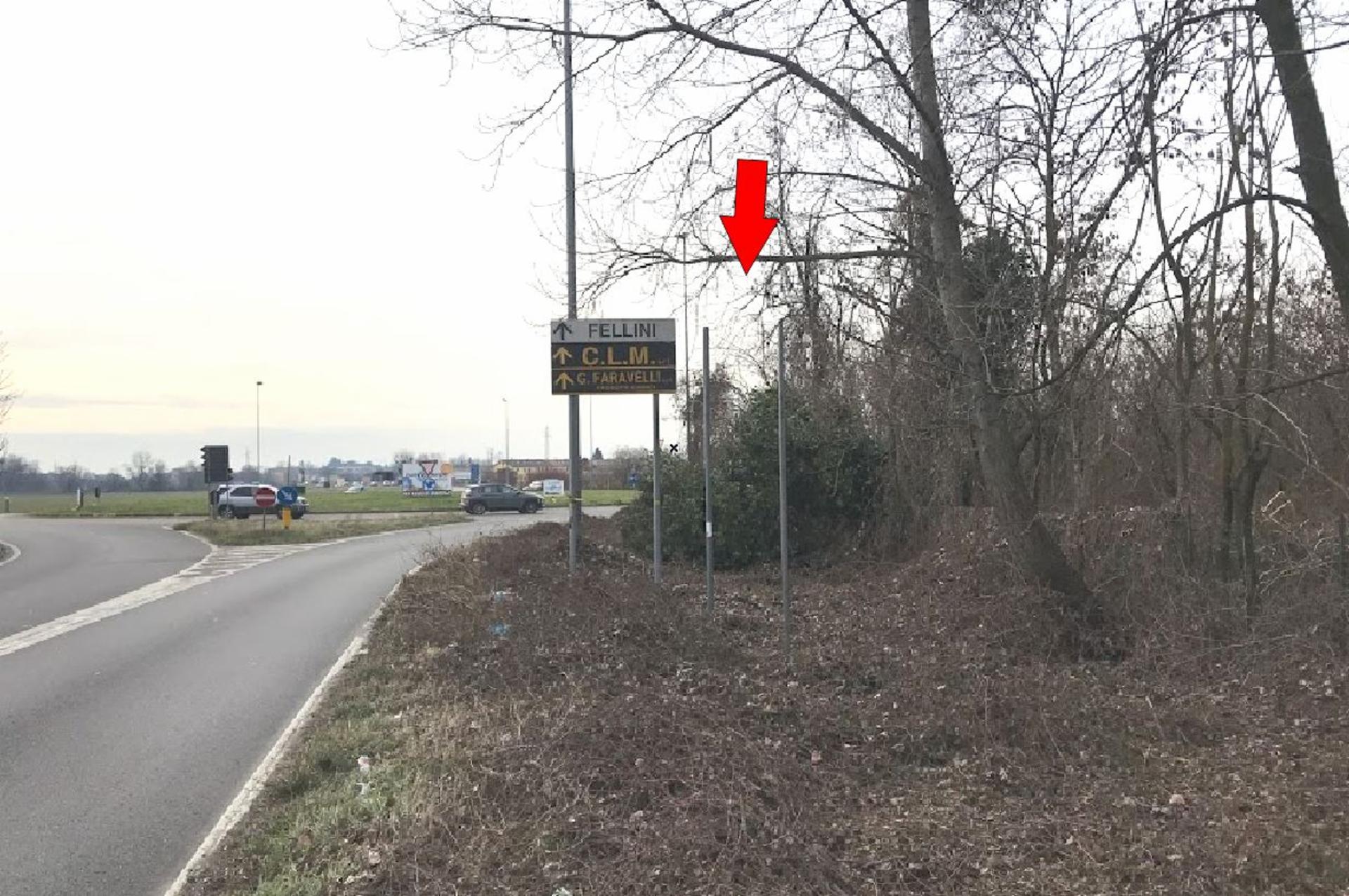 Impianto FRECCE / PREINSEGNE a Pogliano Milanese, in zona ALDI