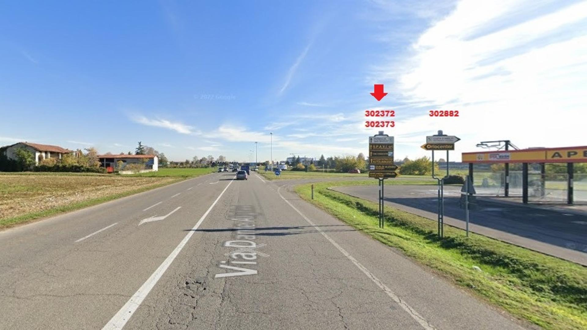Impianto a S.P. 184 Km. 0+302/sx  Boltiere
