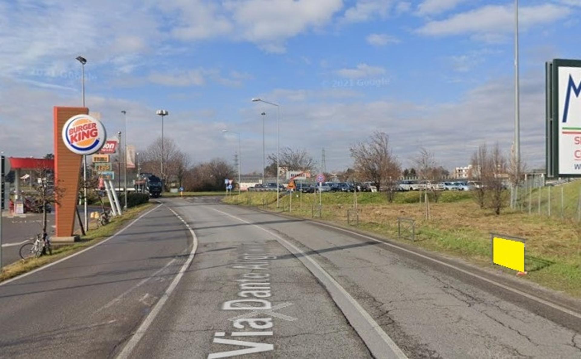 Impianto TRANSENNA a Brembate, in zona Burger King