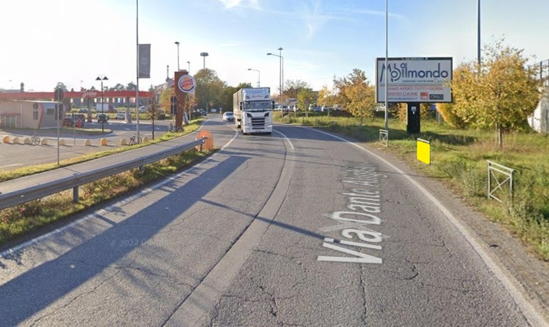 Impianto TRANSENNA a Brembate, in zona Burger King