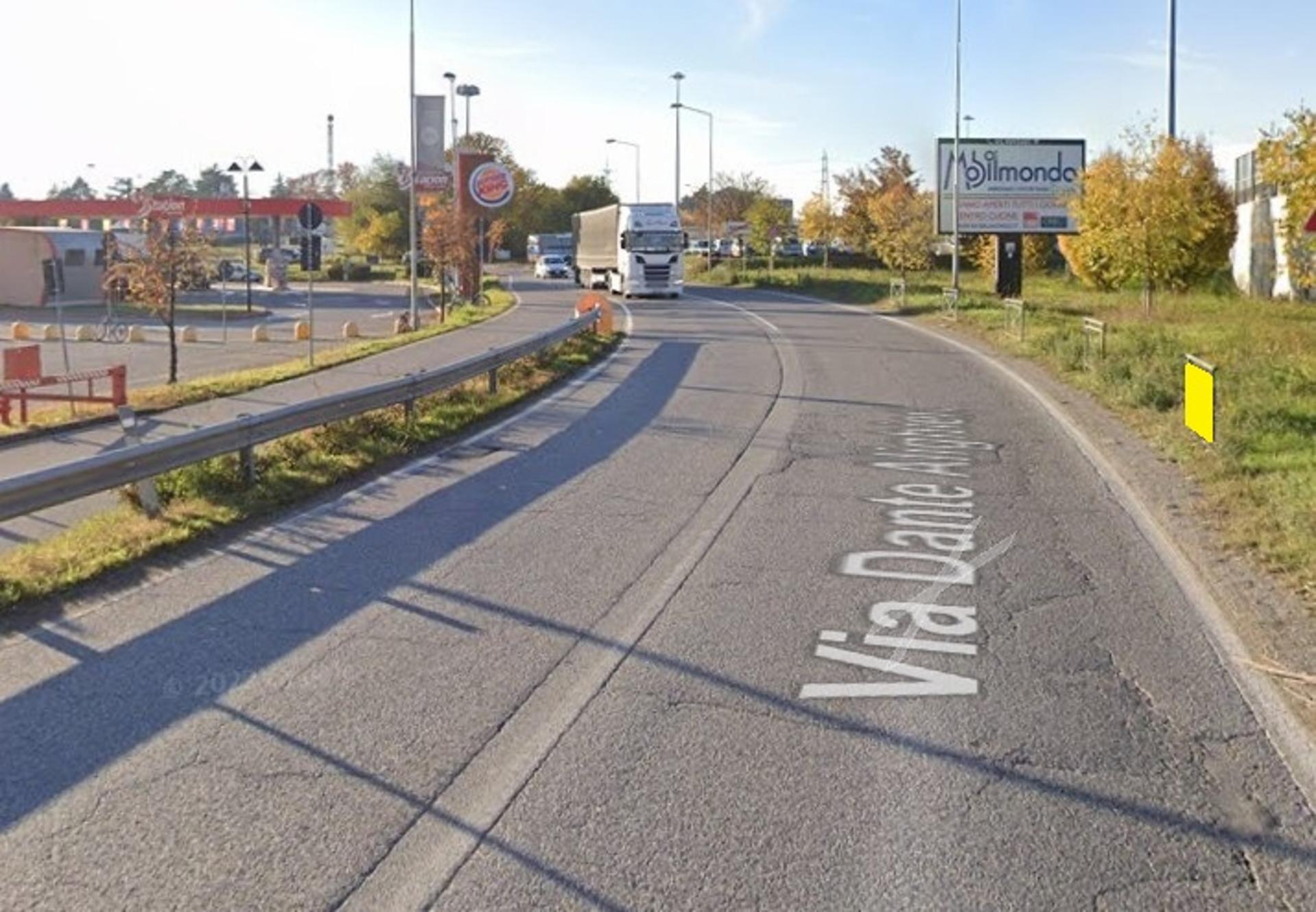 Impianto TRANSENNA a Brembate, in zona Burger King