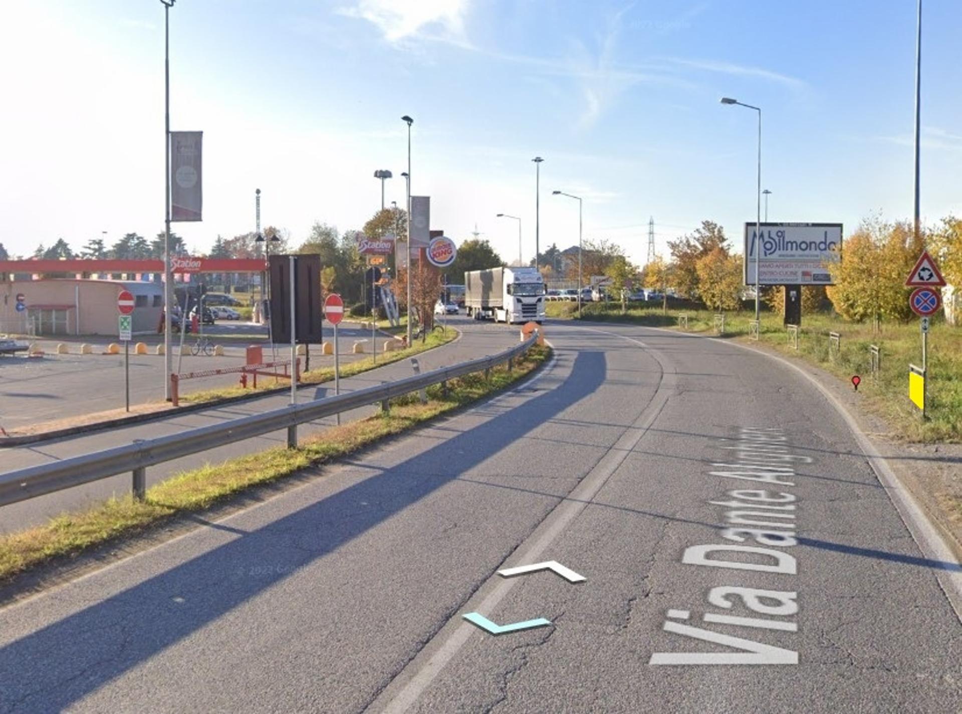 Impianto TRANSENNA a Brembate, in zona Burger King