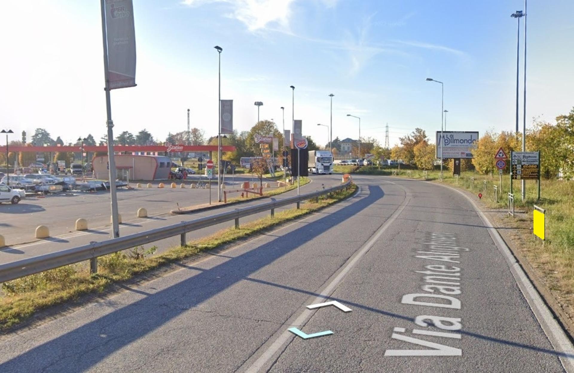 Impianto TRANSENNA a Brembate, in zona Burger King