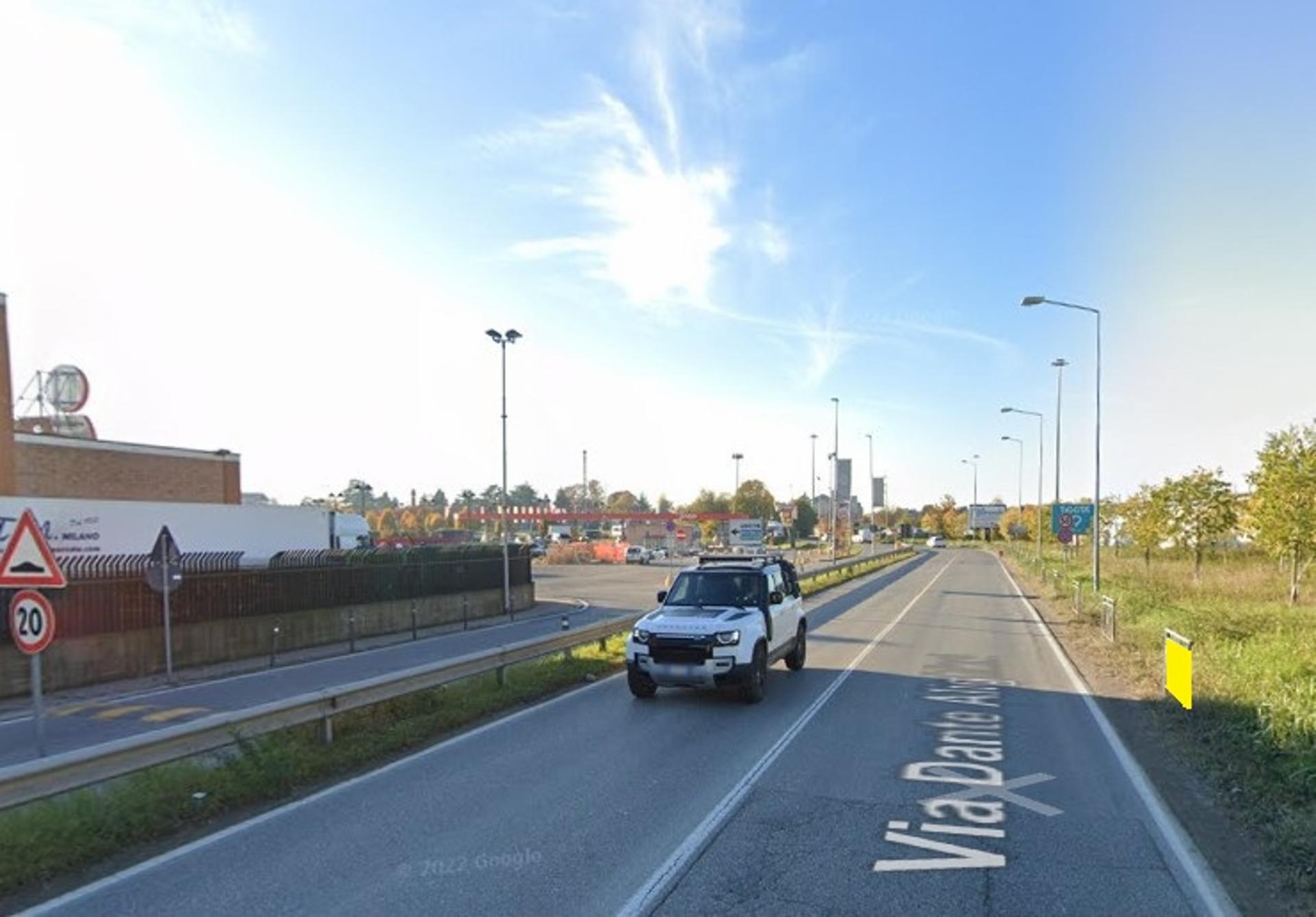 Impianto TRANSENNA a Brembate, in zona Burger King