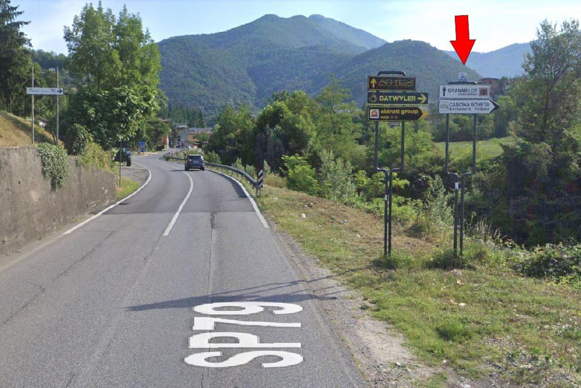 Impianto a S.P. 79 Km. 1+357/dx  Villongo