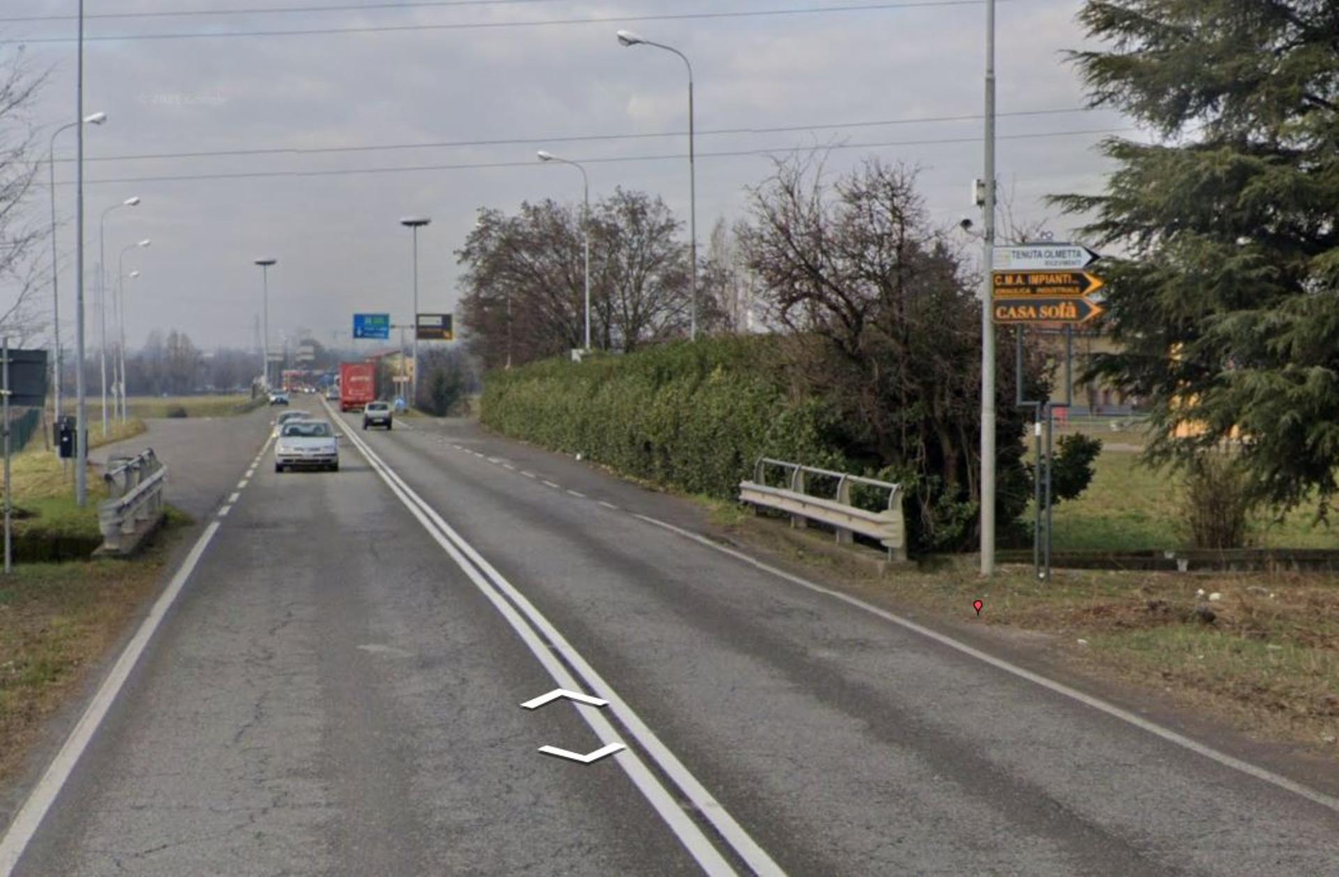 Impianto a S.P. 184 Km. 0+690/dx  Boltiere