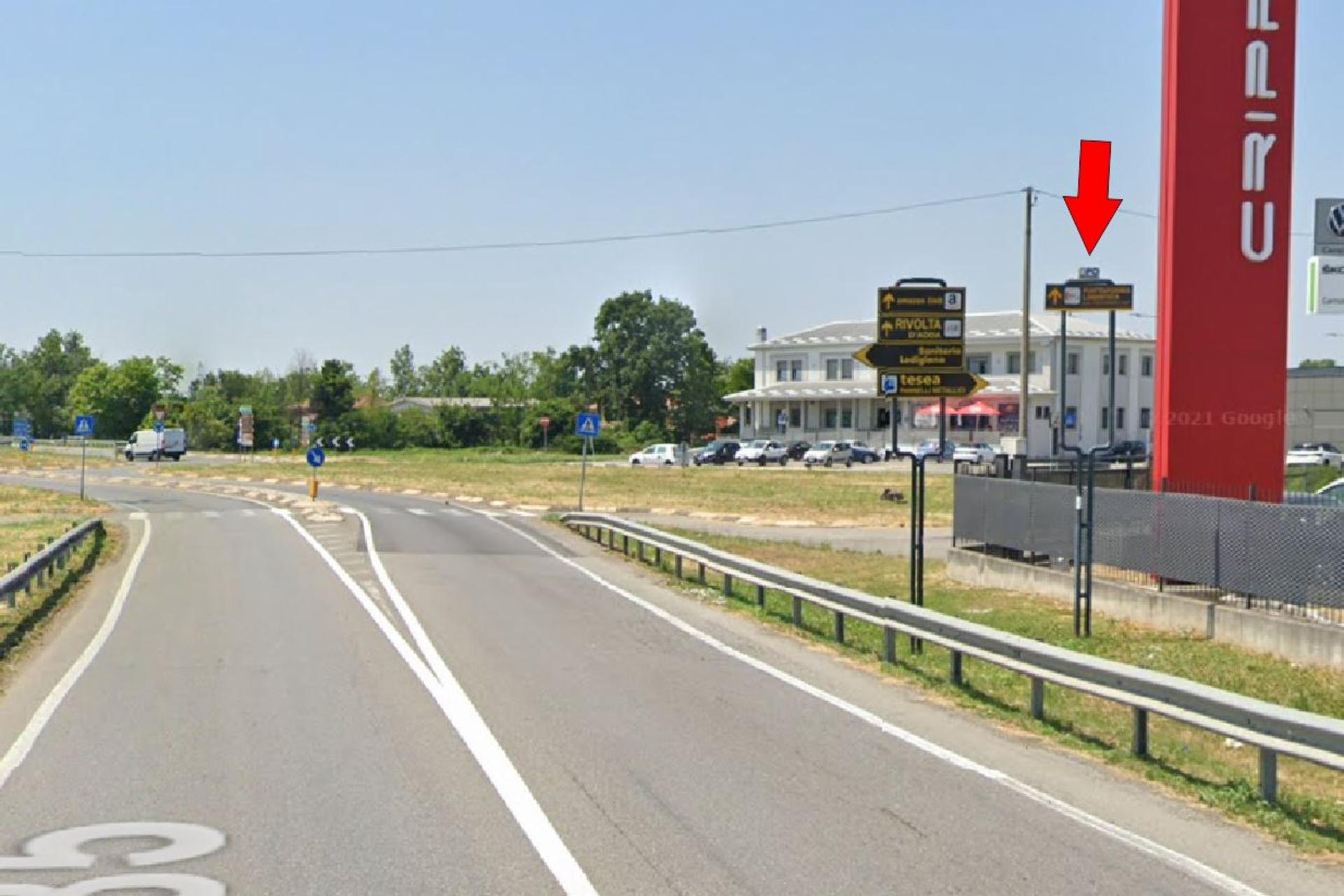 Impianto a S.P. 185 Km. 1+112/sx  Arzago d'Adda