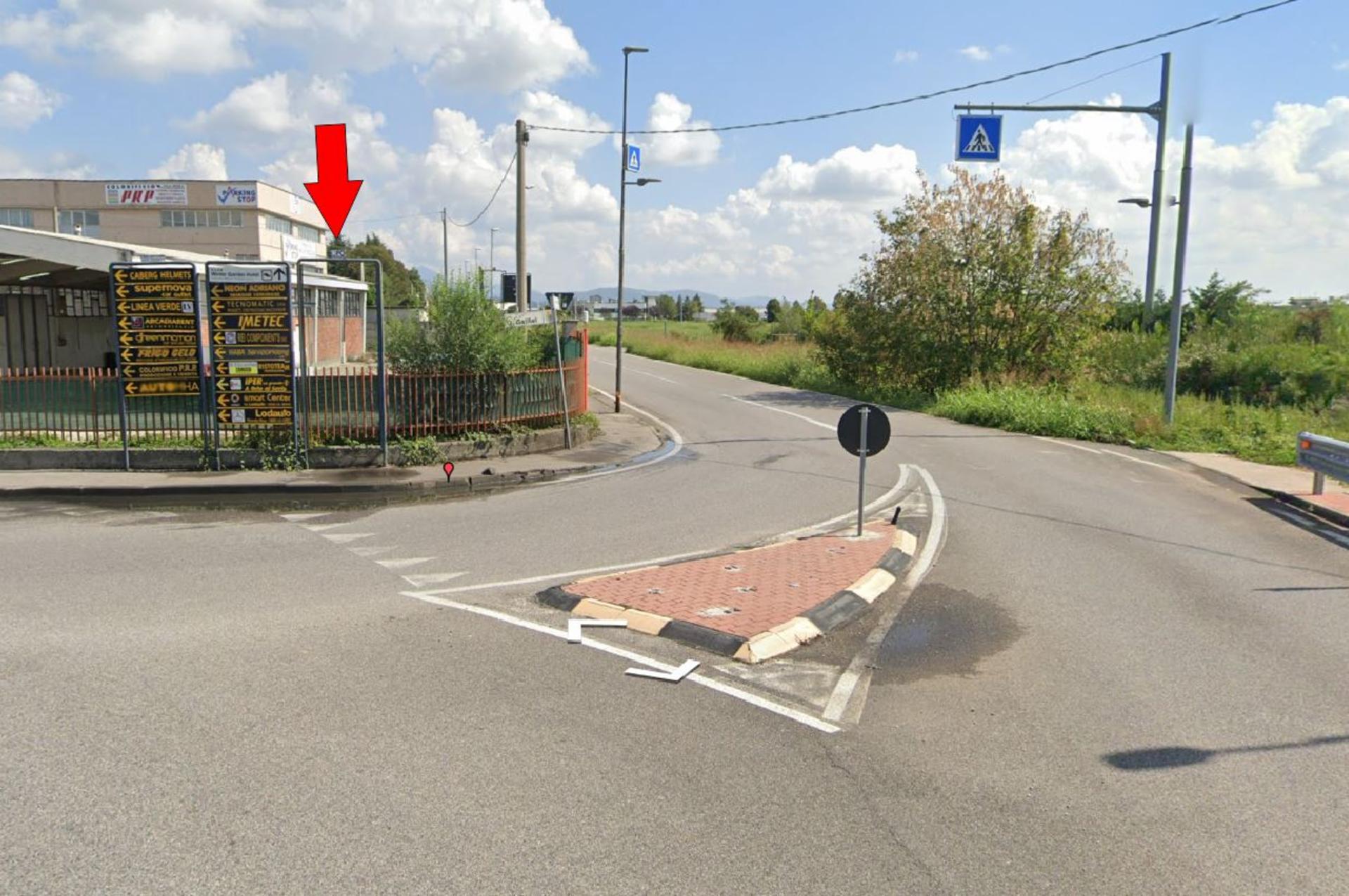 Impianto a VIA Galileo S.P. 115 rotatoria con S.P. 116  Zanica
