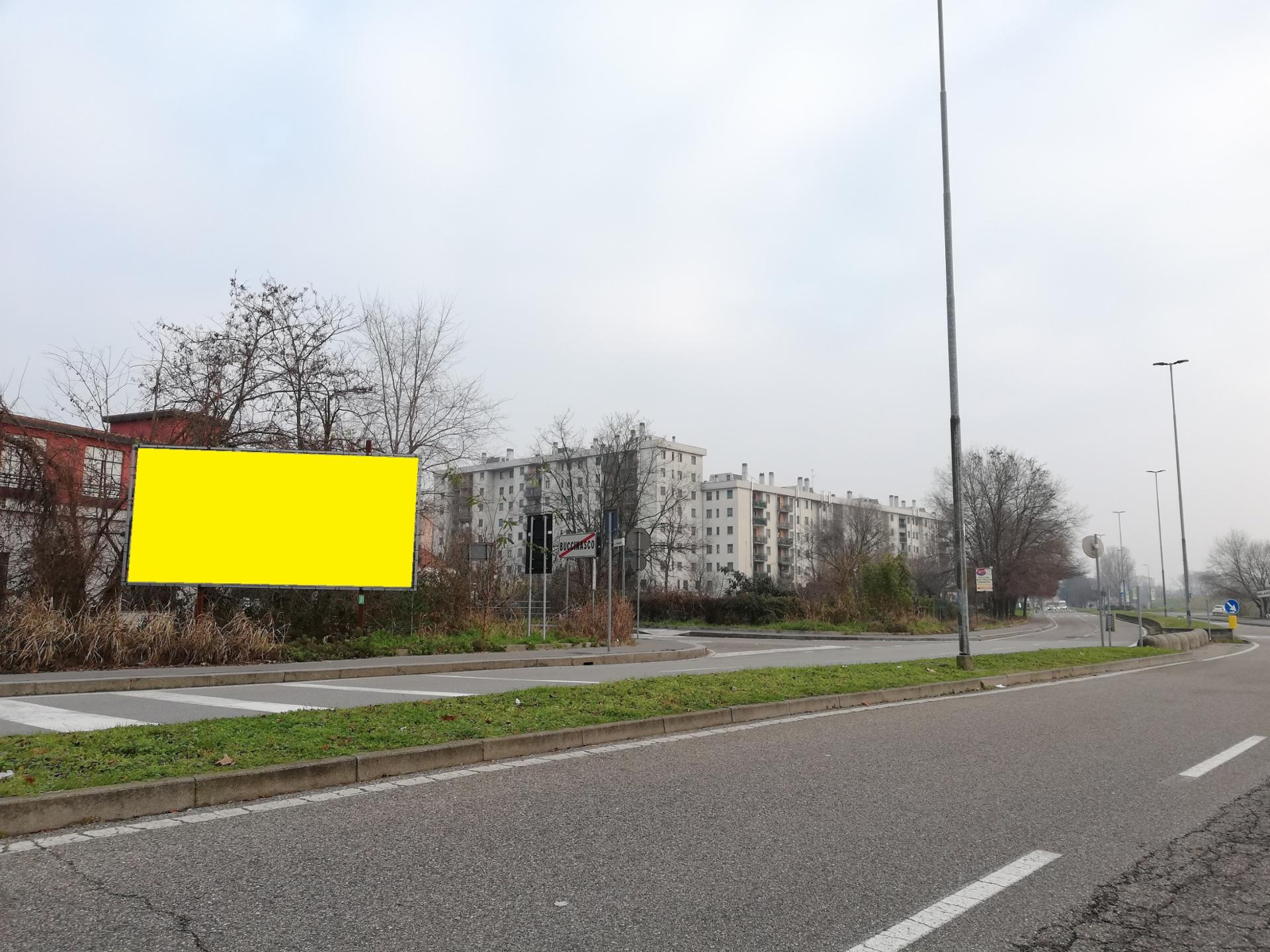 Impianto a Via Mantegna uscita Esselunga lato sx dir. Milano  Buccinasco
