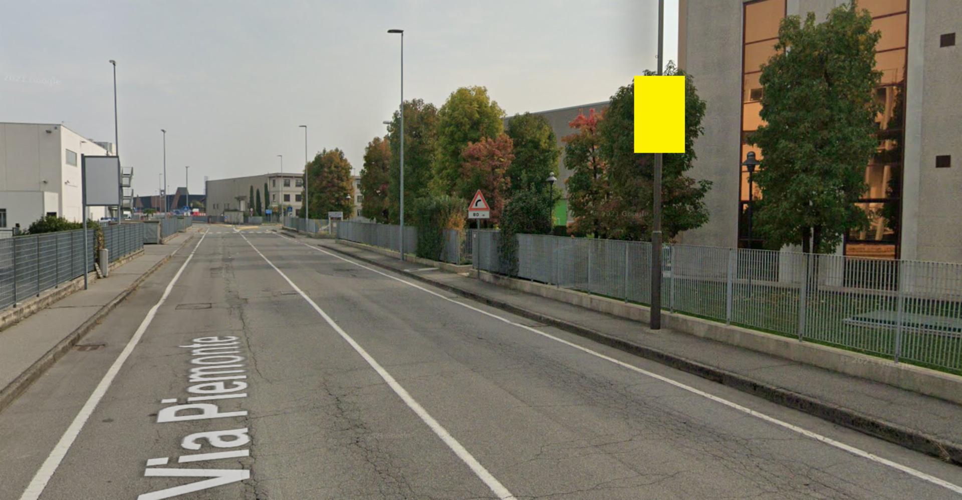 Impianto TARGA PALO a Azzano San Paolo, in zona Oriocenter