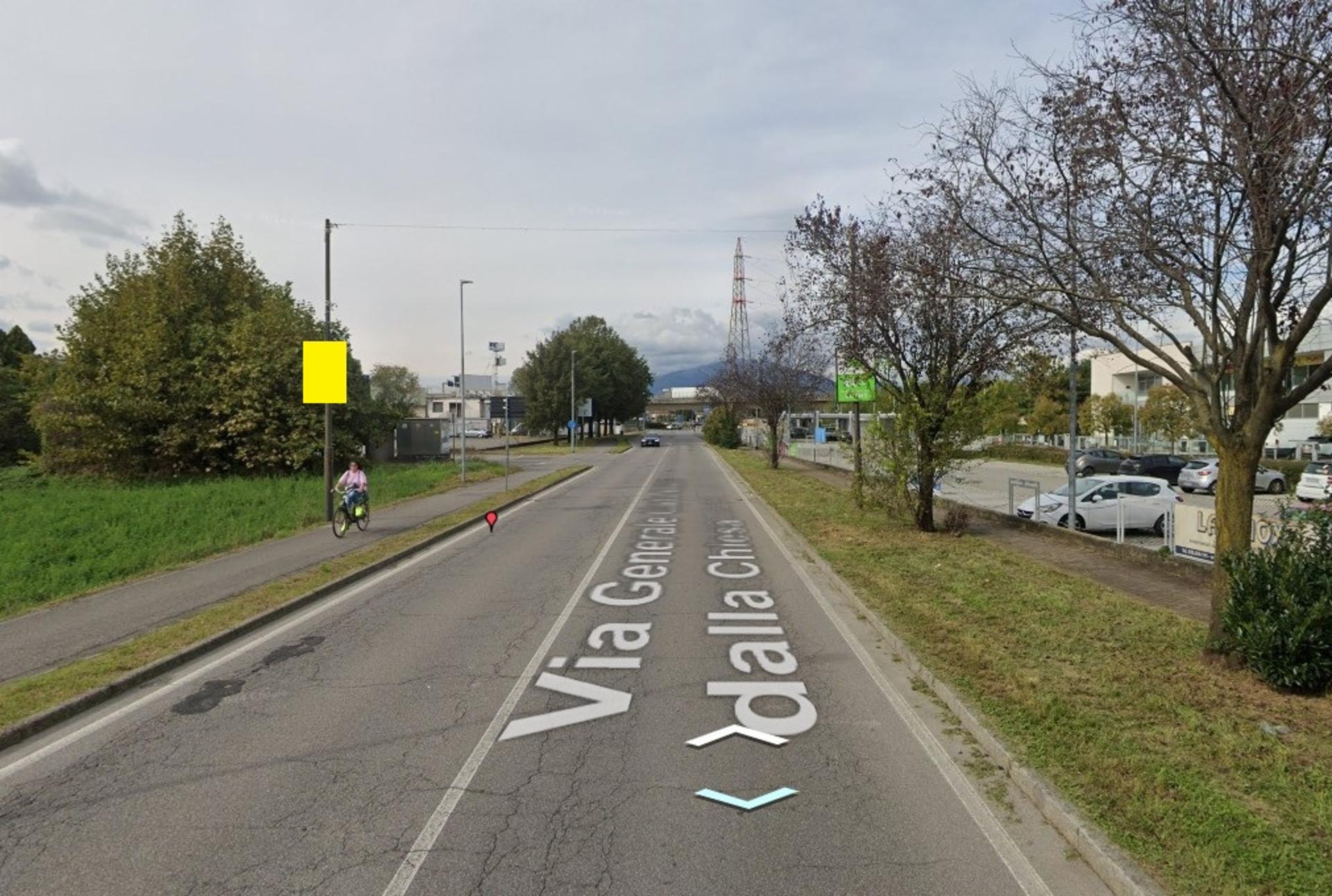 Impianto TARGA PALO a Treviolo, in zona Il Provino