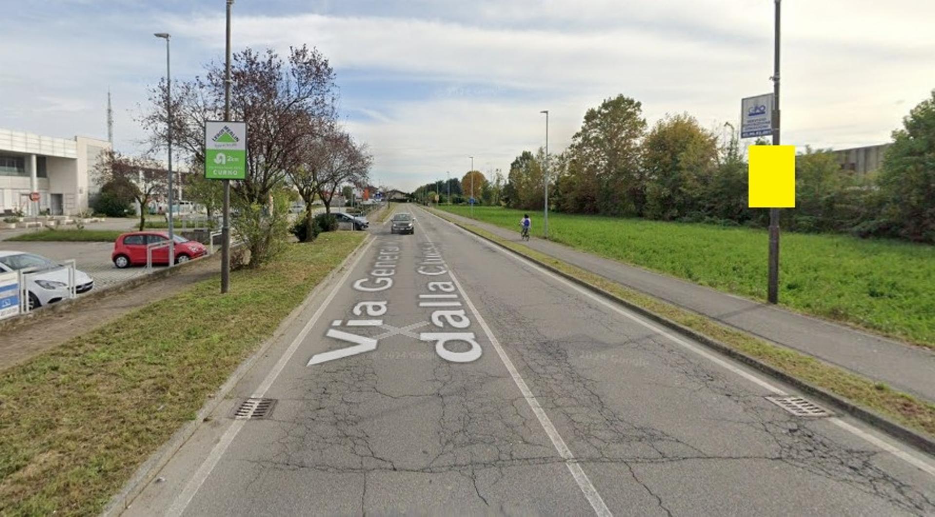 Impianto TARGA PALO a Treviolo, in zona Il Provino