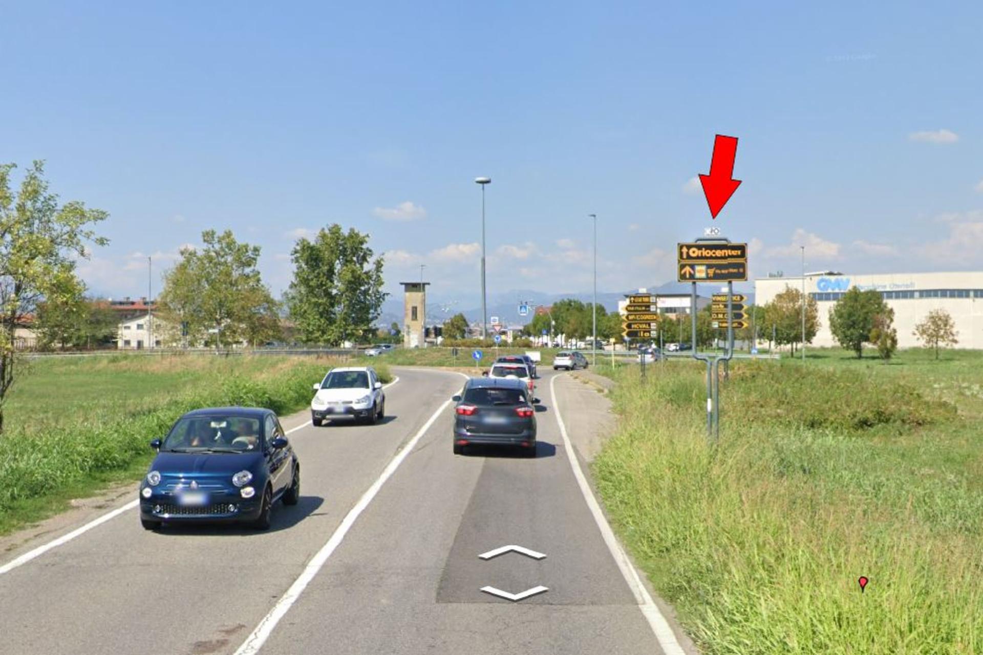 Impianto FRECCE / PREINSEGNE a Zanica, in zona Èxté