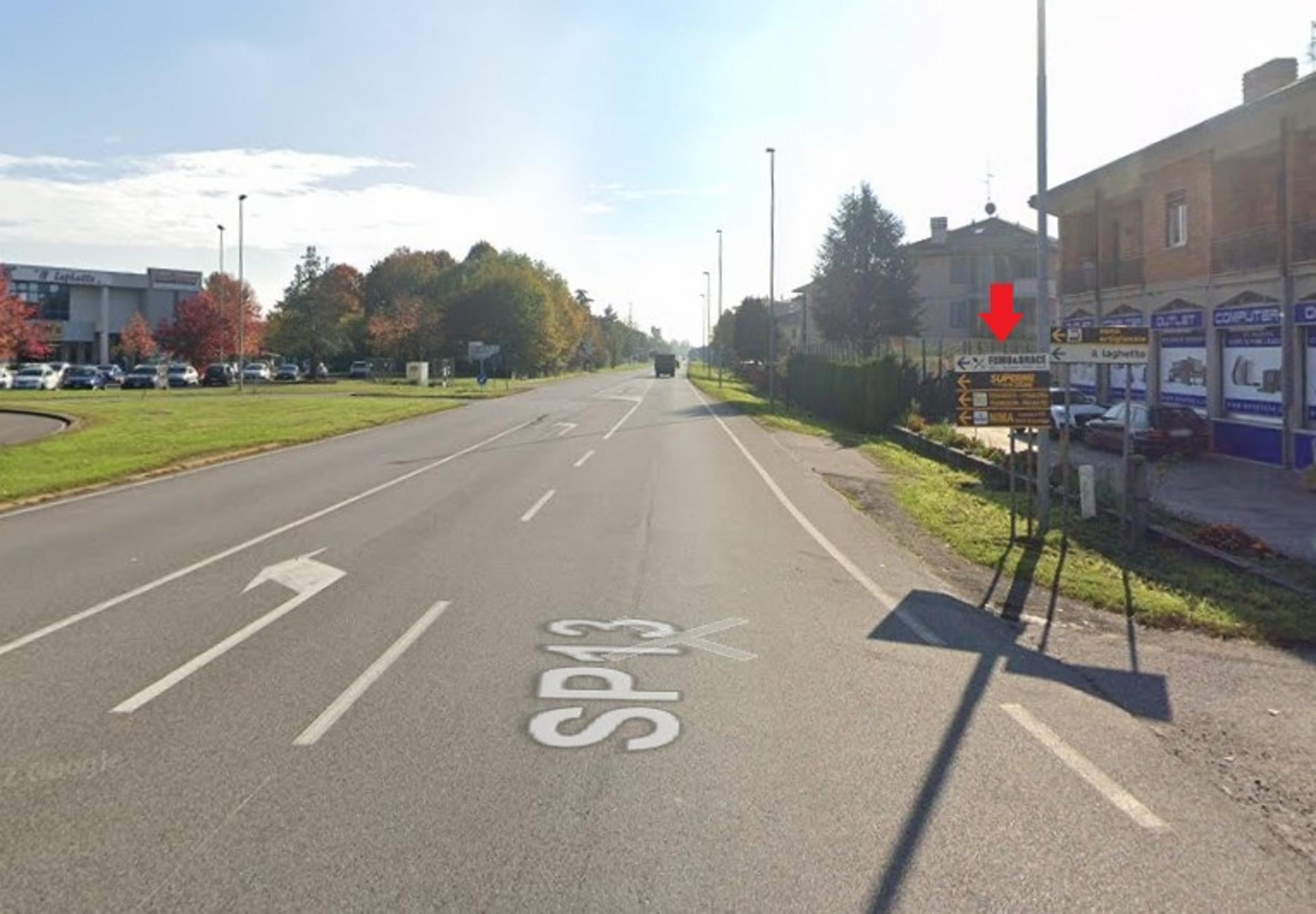Impianto a S.P. 13 KM. 7+650/dx  Pessano con Bornago