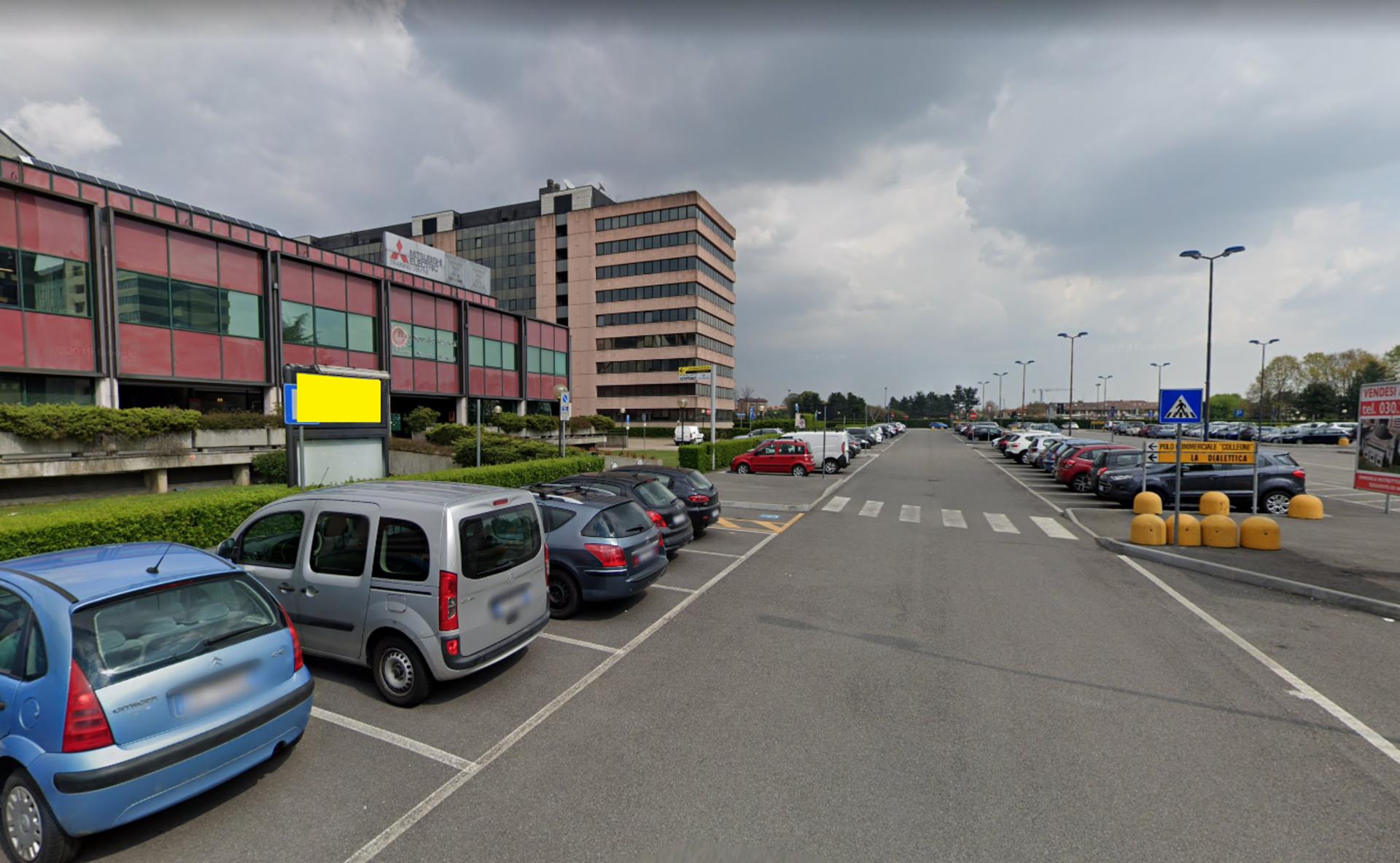 Impianto TABELLA a Agrate Brianza, in zona Mercure