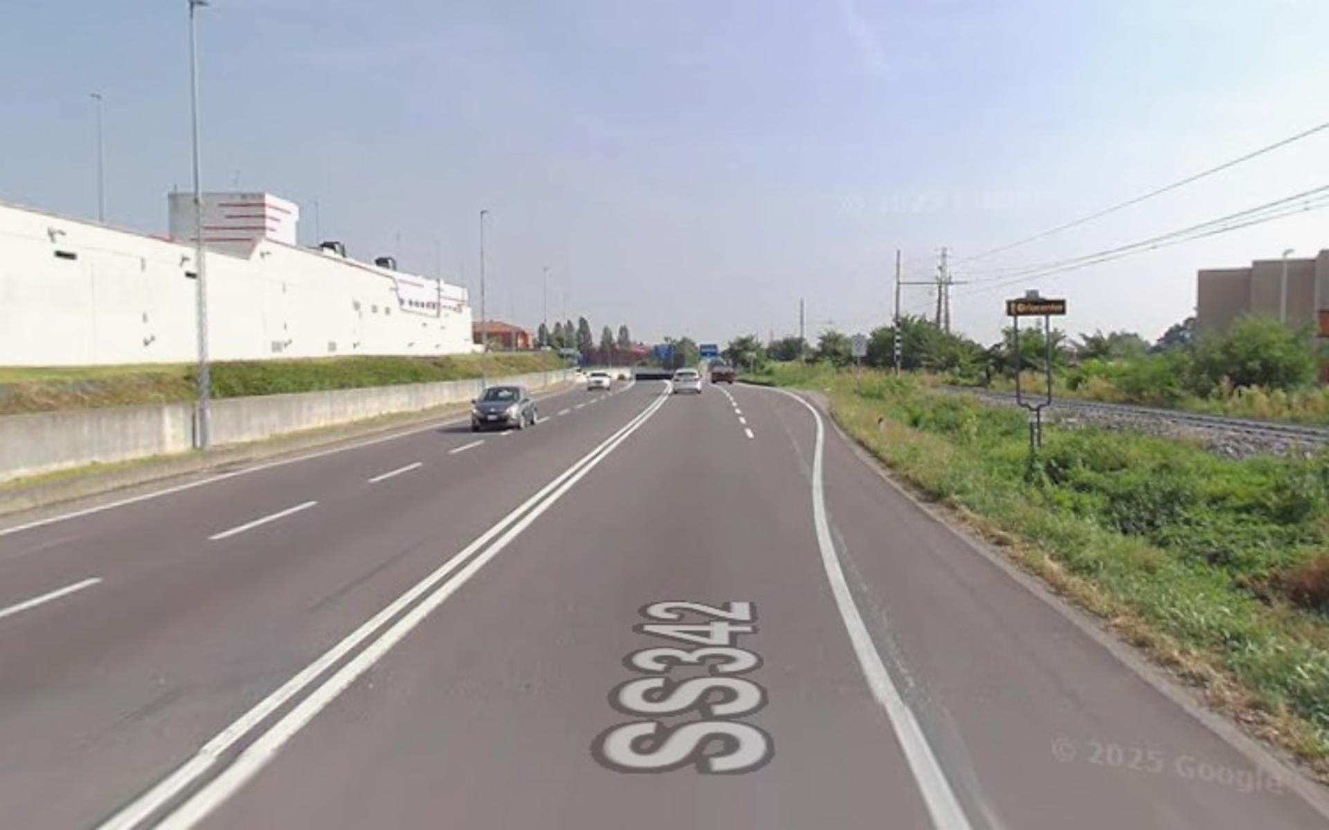 Impianto frecce / preinsegne a Mapello