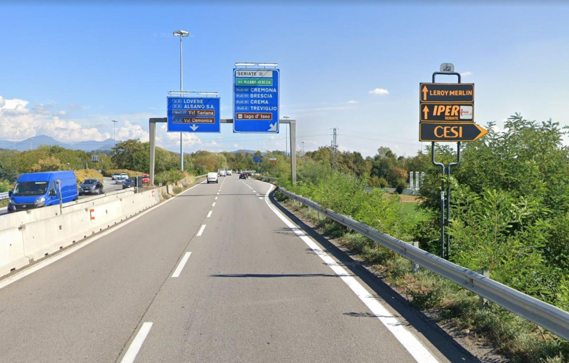 Impianto a EX S.S. 671 Km. 11+275/dx  Seriate