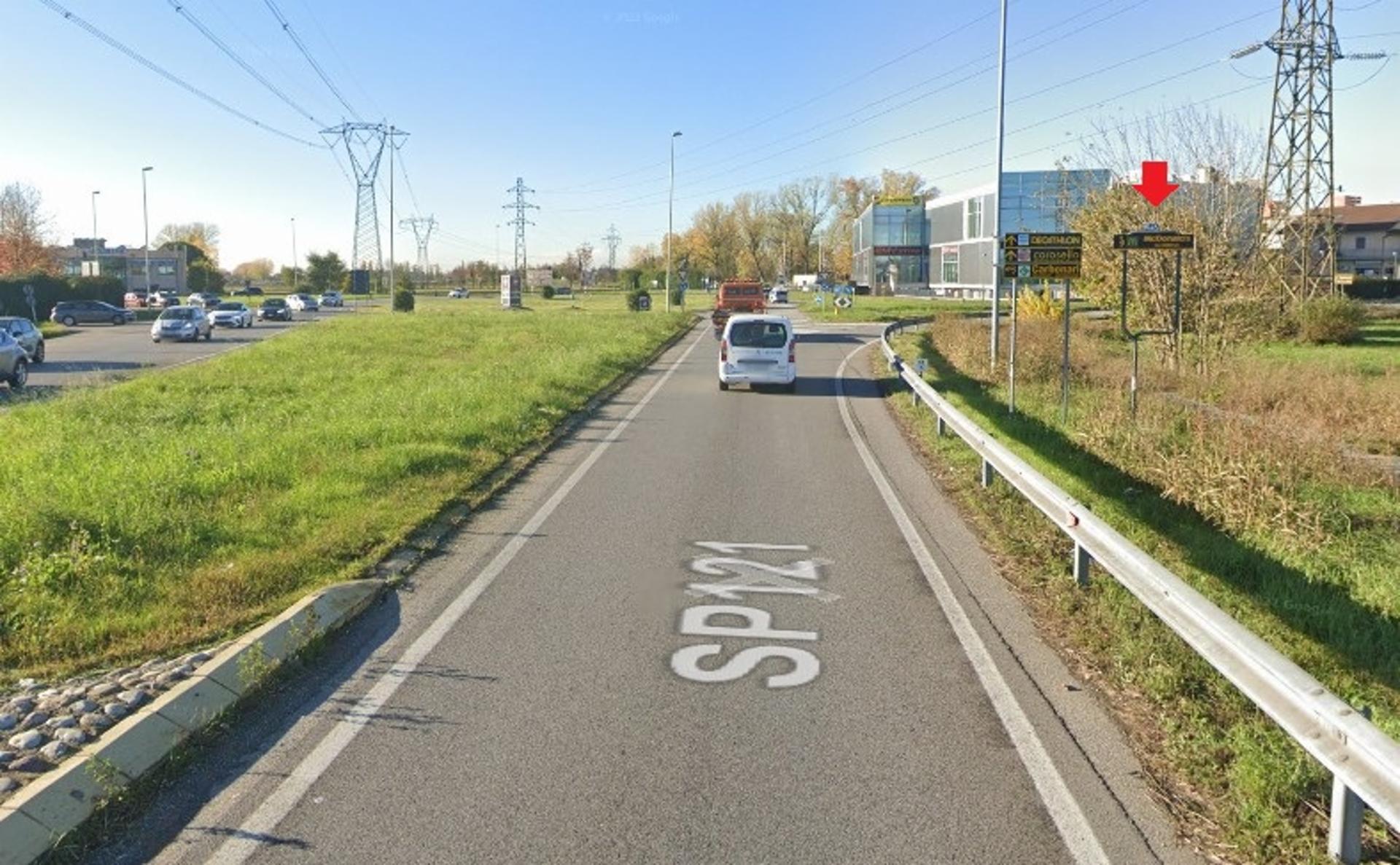 Impianto a S.P. 121 Km. 5+898/dx  Cernusco sul Naviglio