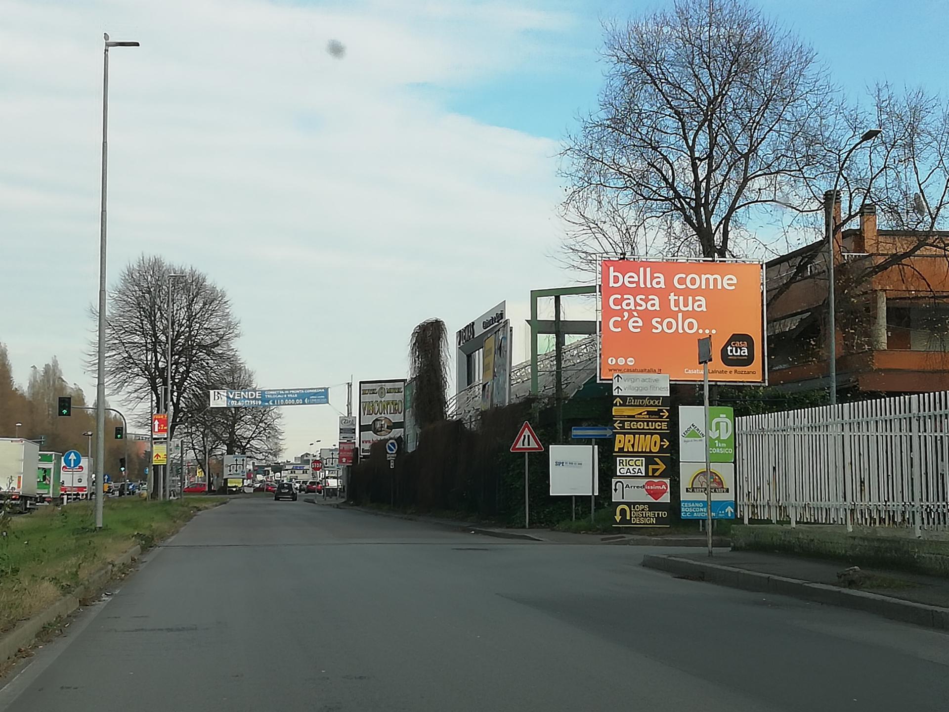 Impianto a Via Delle Industrie f.te Campi Calcio  Corsico