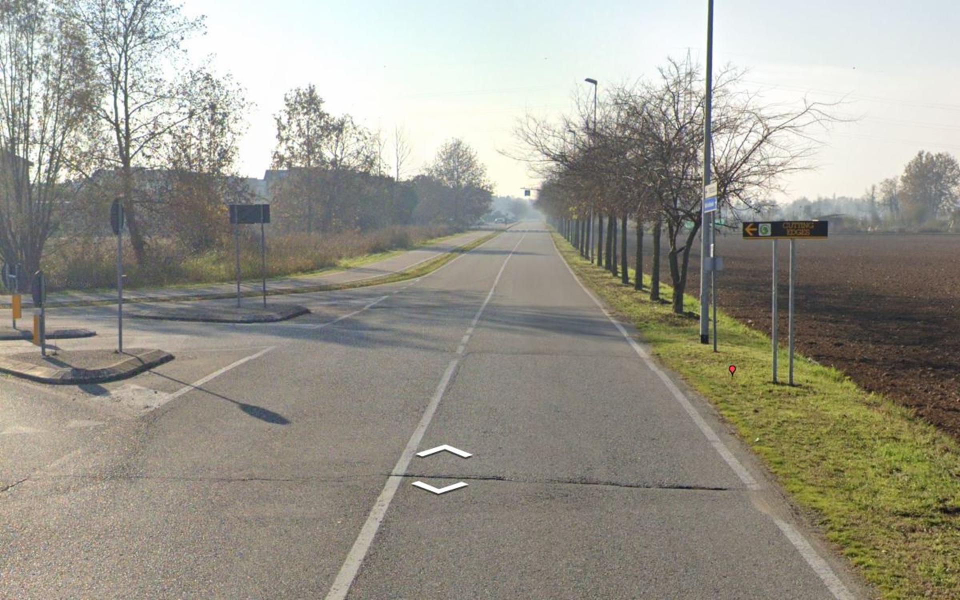 Impianto frecce / preinsegne a Pozzuolo Martesana