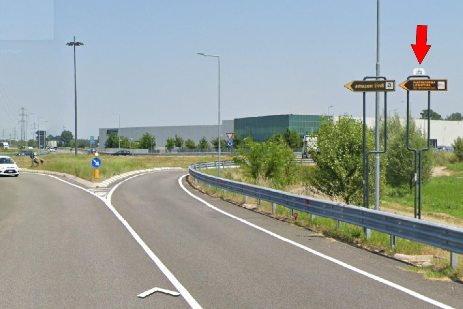 Impianto a S.P. 472 Km. 1+850/sx  Casirate d'Adda