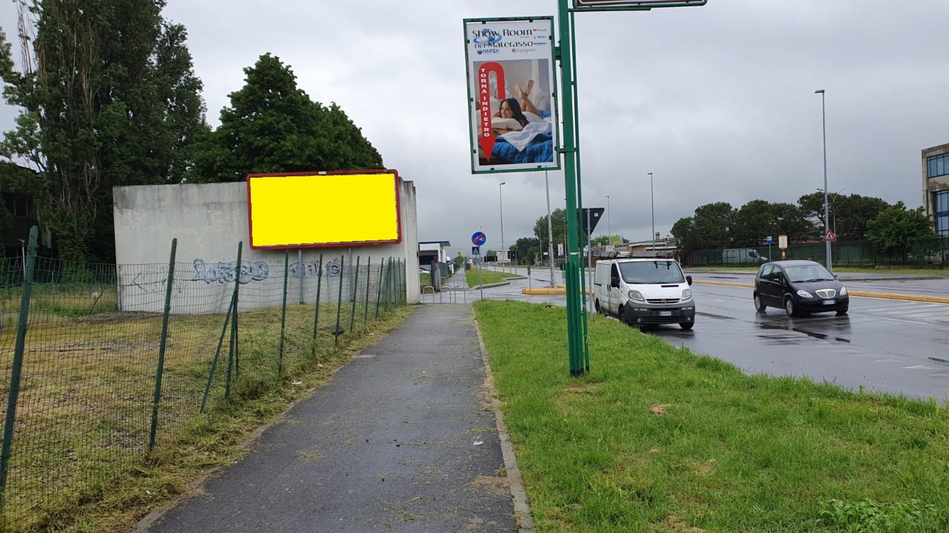 Impianto a Corso Europa 60 dopo Rotatoria lato sx dir. Centro città  Cusago