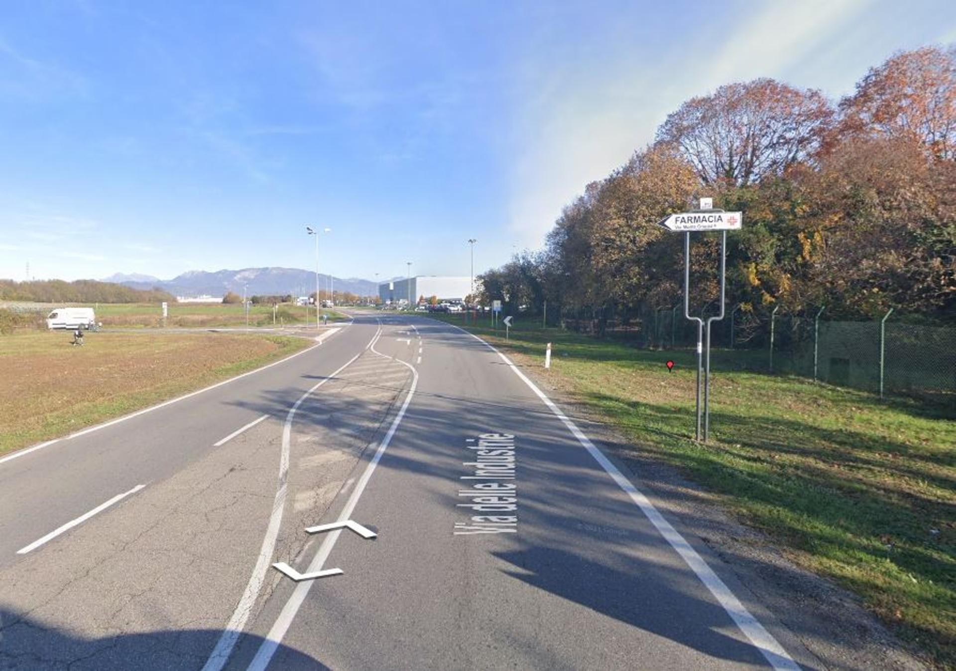 Impianto a S.P. 183 Km. 0+970/dx  Filago