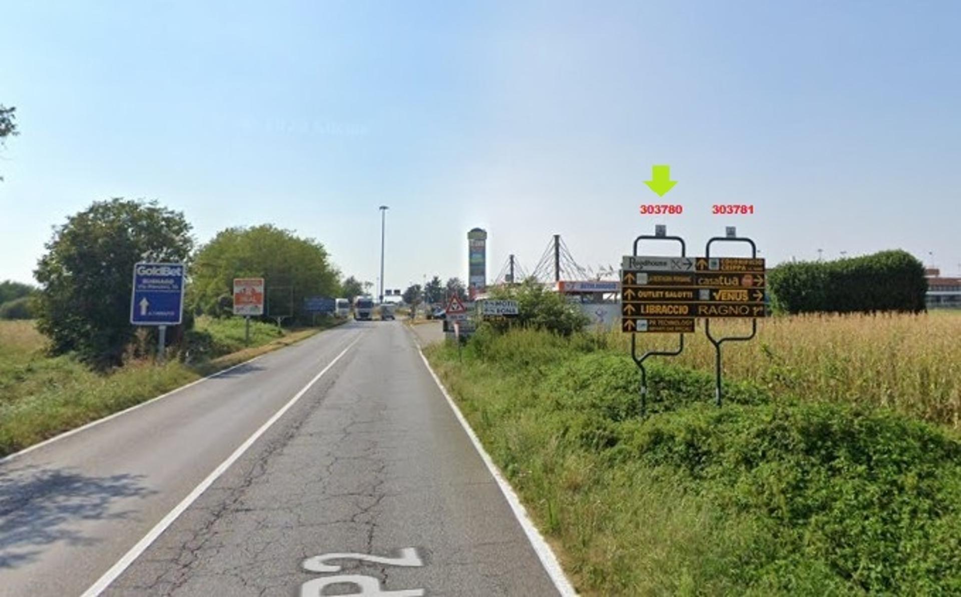 Impianto a S.P. 2 Km. 14+900/sx  Busnago