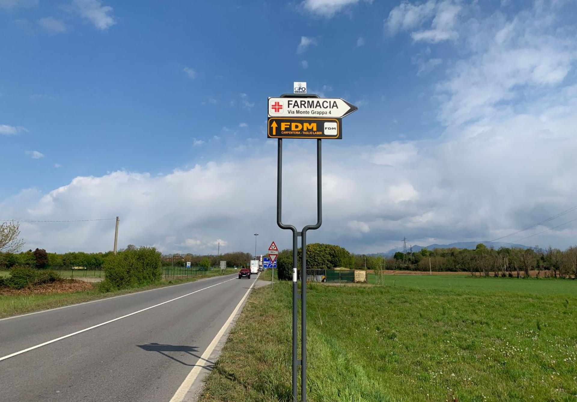 Impianto a S.P. 170 Km. 10+078/sx  Brembate