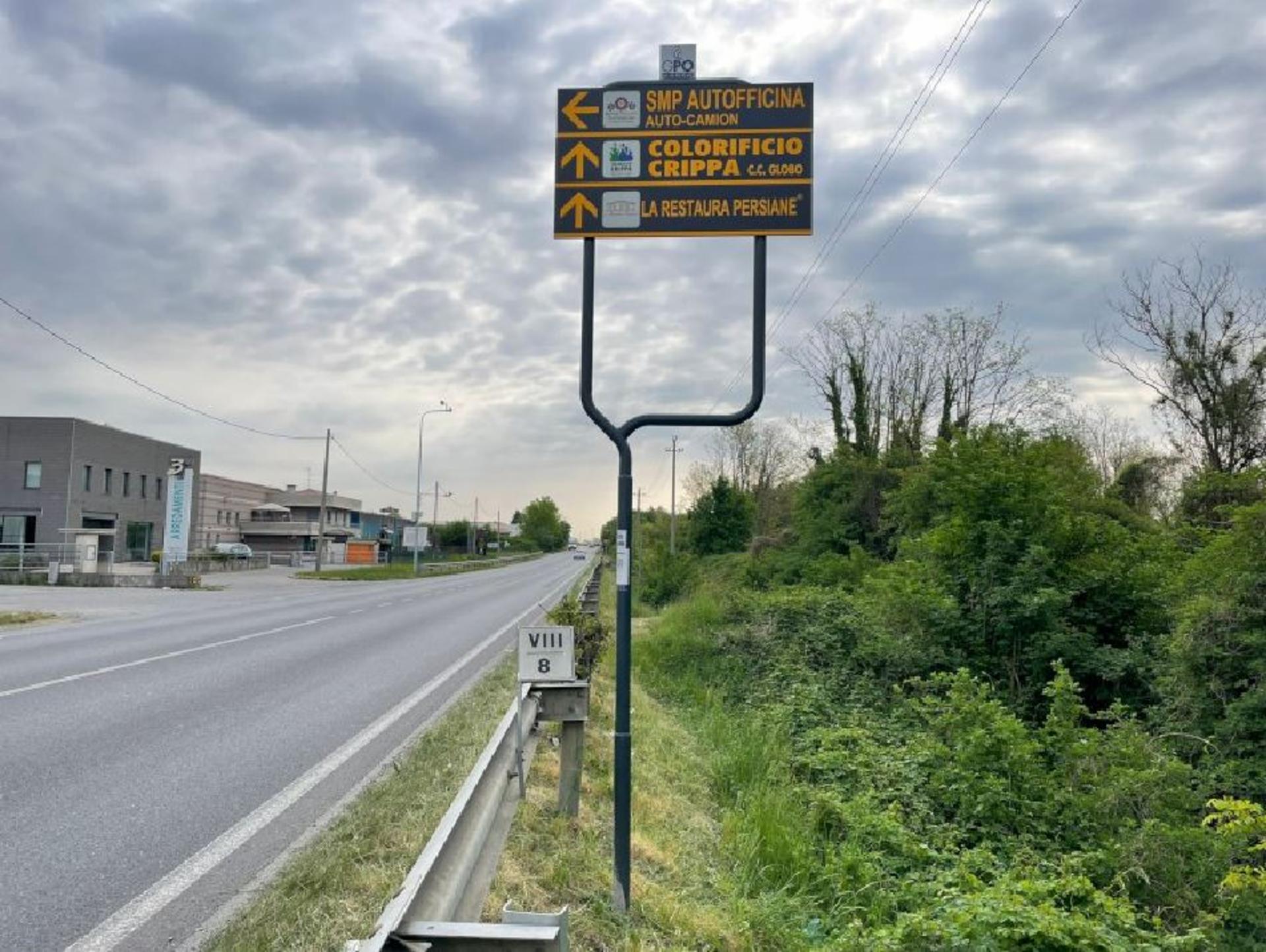 Impianto a S.P. 2 Km. 8+800/dx  Bellusco