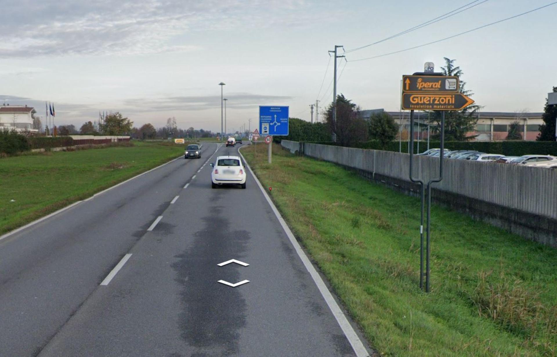 Impianto a S.P. 185 Km. 4+240/dx  Calvenzano