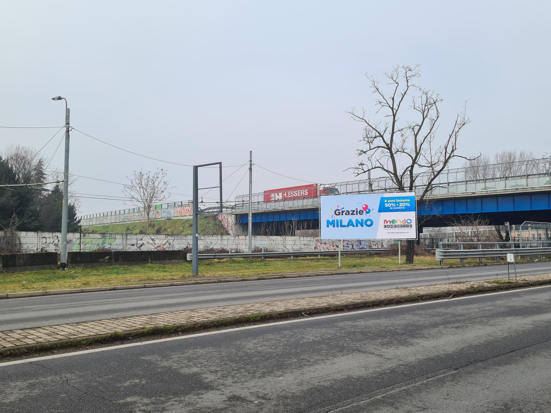 Impianto a VIA CURIEL LATO SX DIR. MILANO  Rozzano