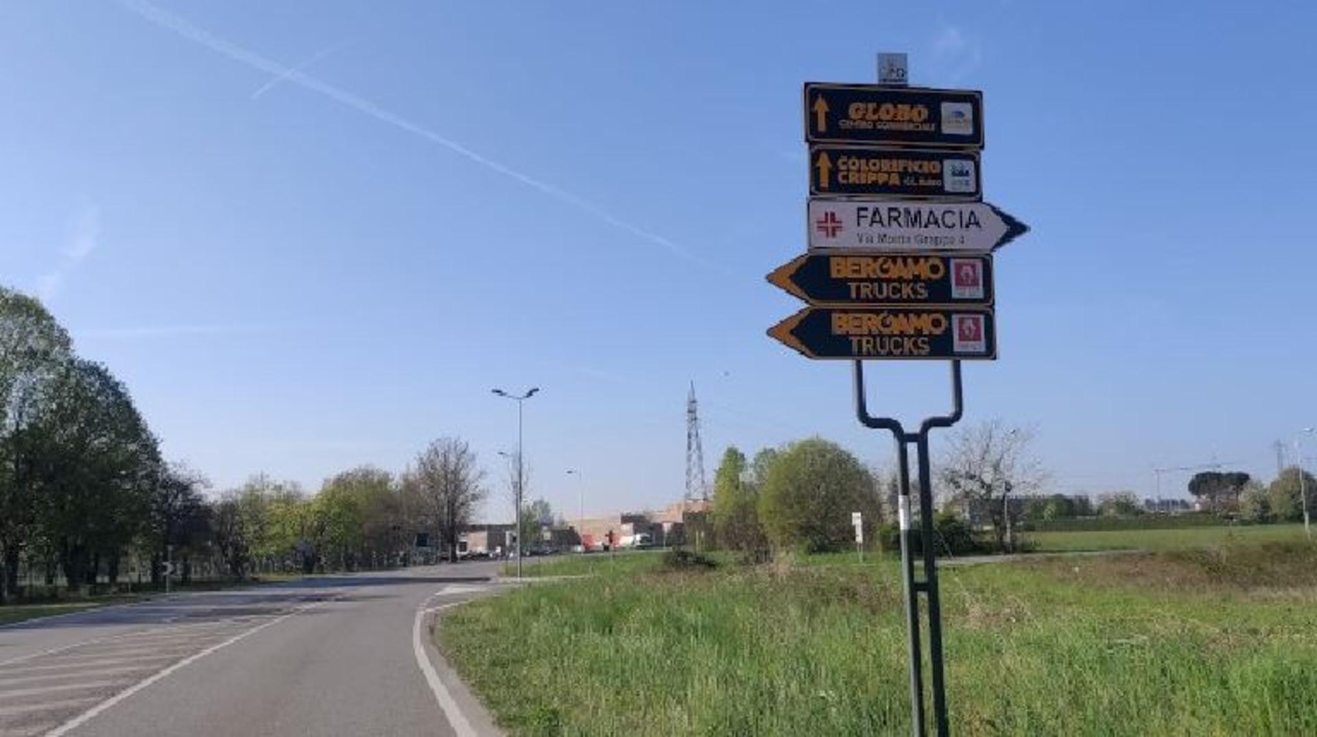 Impianto a S.P. 183 Km. 10+090/sx  Brembate