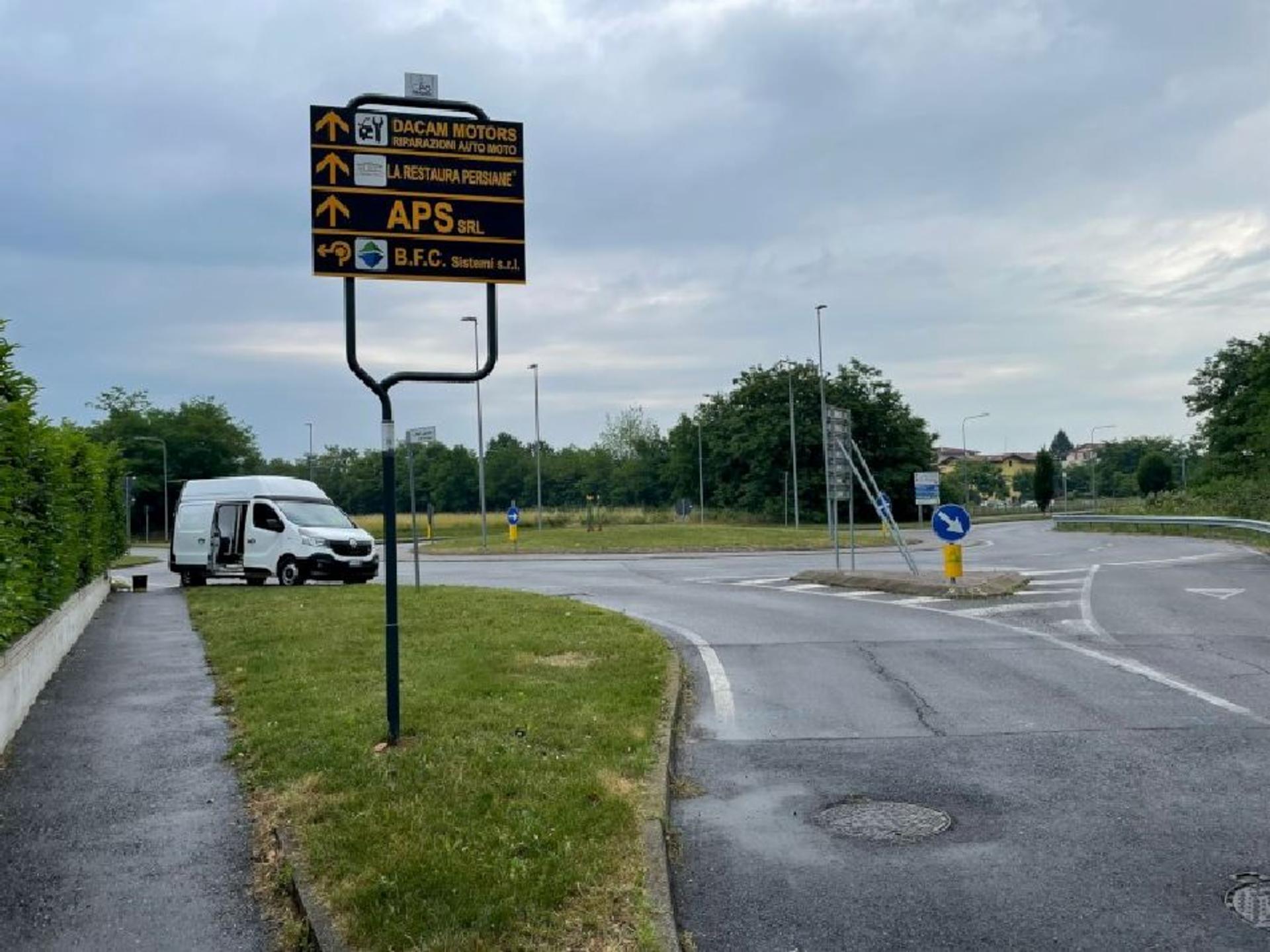 Impianto FRECCE / PREINSEGNE a Busnago, in zona Parco Pubblico
